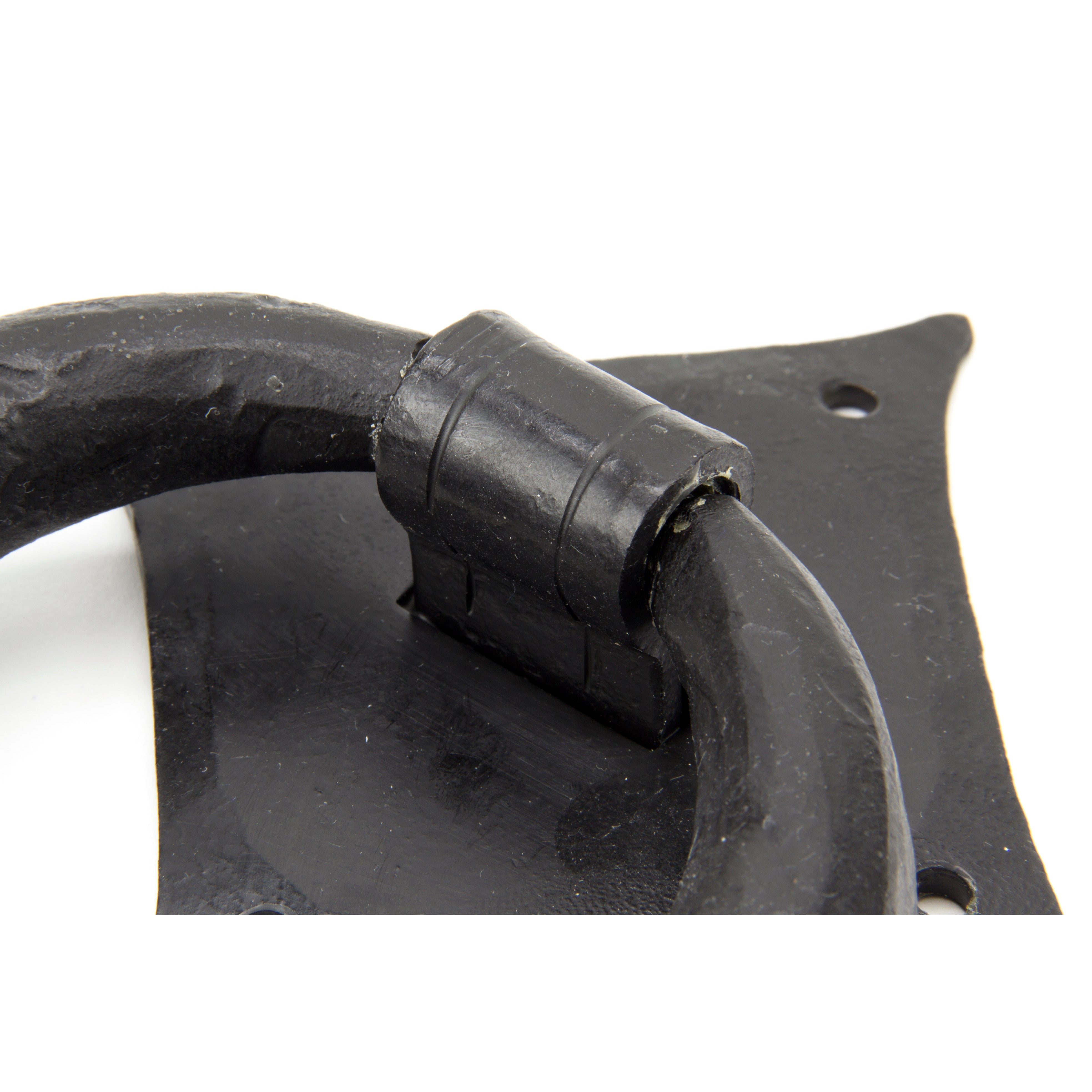 External Beeswax Ring Door Knocker | From The Anvil-Surface Fixed Door Knockers-Yester Home