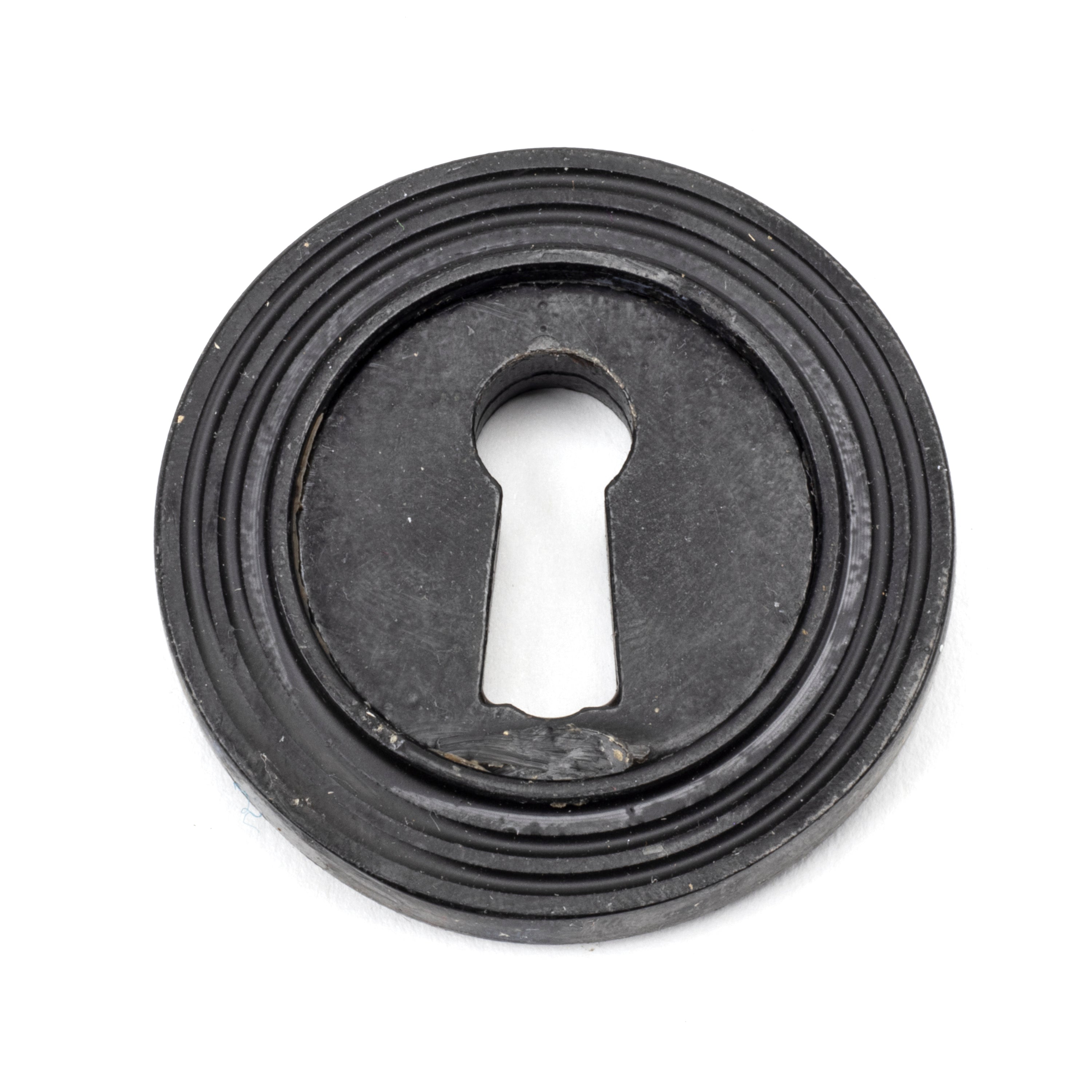 External Beeswax Round Escutcheon (Beehive) | From The Anvil-Escutcheons-Yester Home