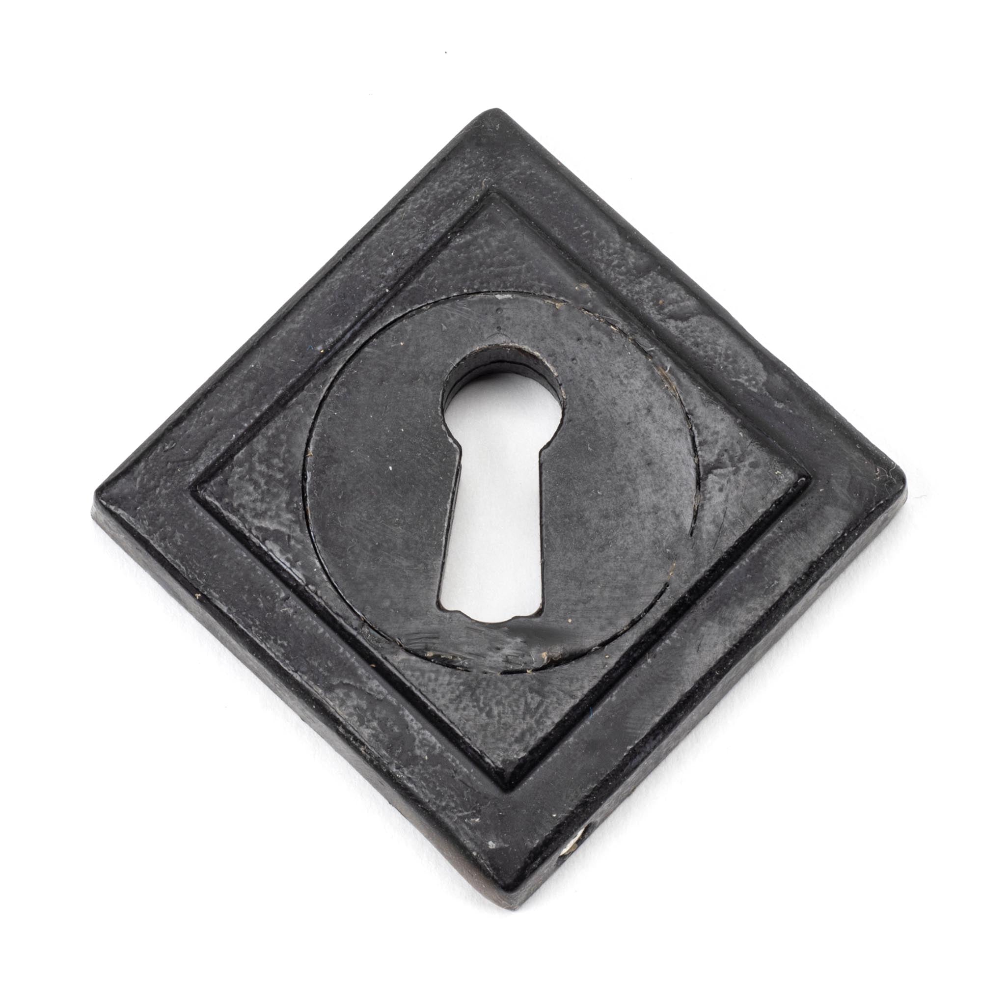 External Beeswax Round Escutcheon (Square) | From The Anvil - Escutcheons - From The Anvil - Yester Home