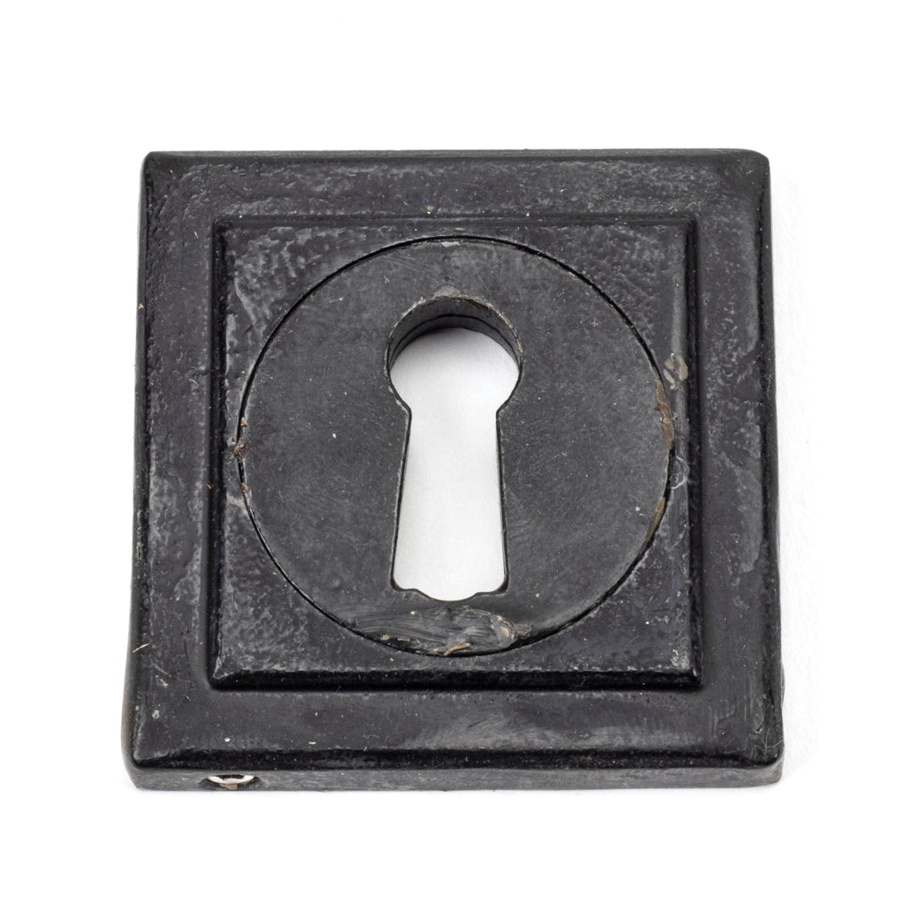 External Beeswax Round Escutcheon (Square) | From The Anvil-Escutcheons-Yester Home