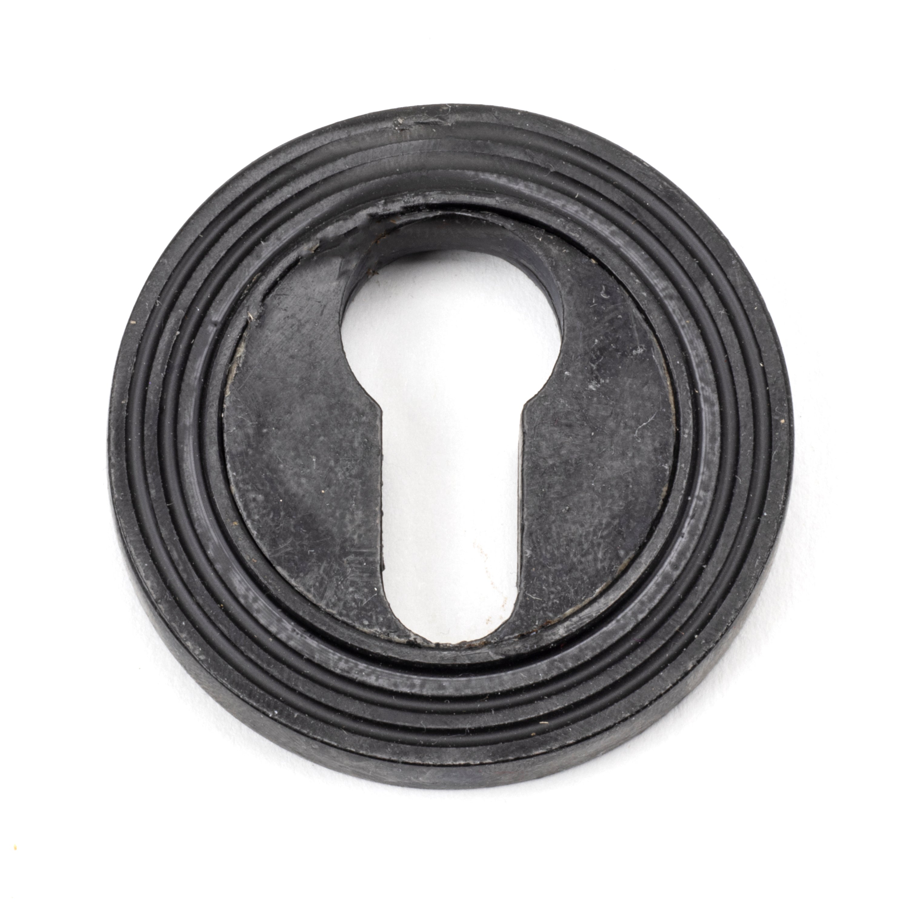External Beeswax Round Euro Escutcheon (Beehive) | From The Anvil-Euro Escutcheons-Yester Home