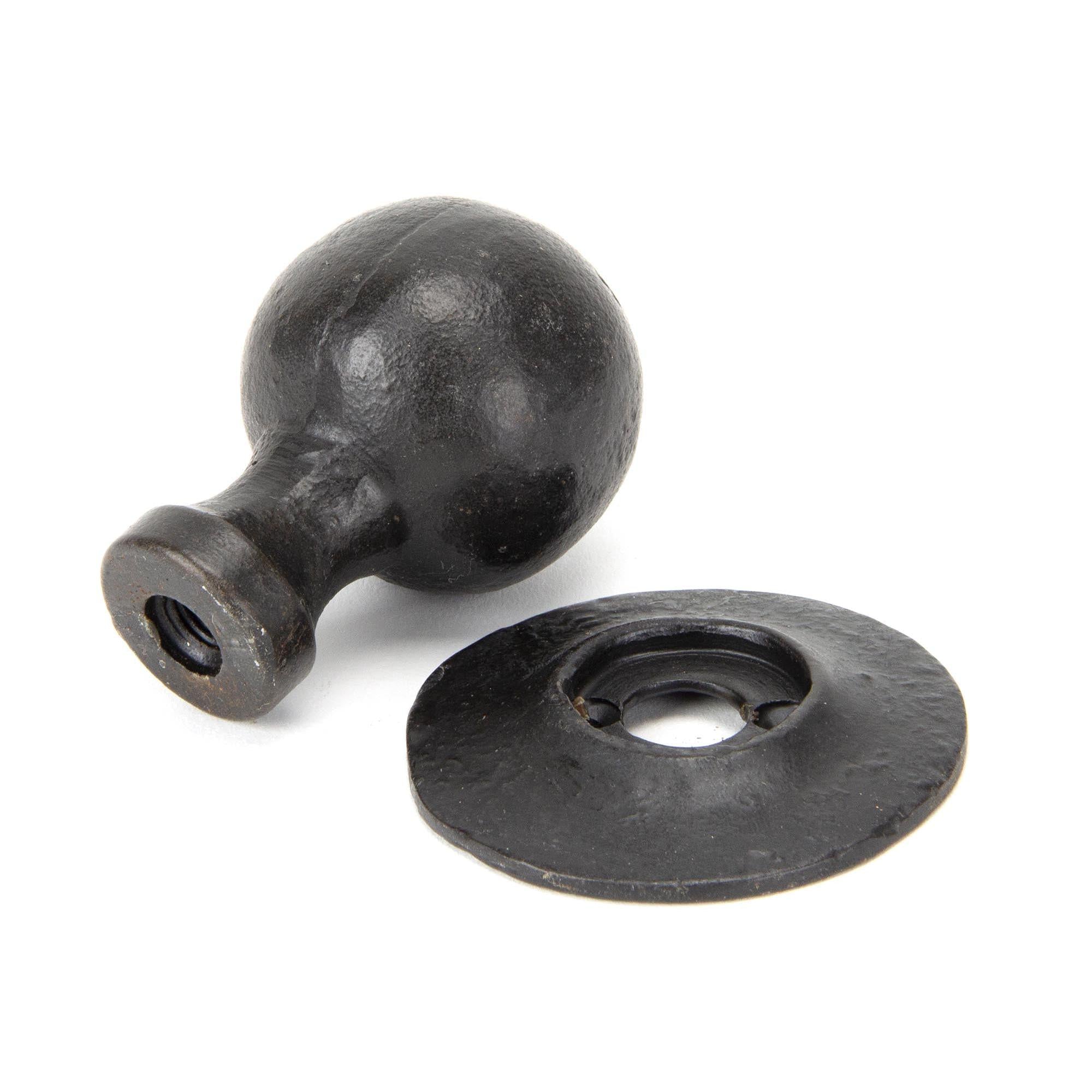 External Beeswax Round Mortice/Rim Knob Set | From The Anvil - Mortice Knobs - From The Anvil - Yester Home