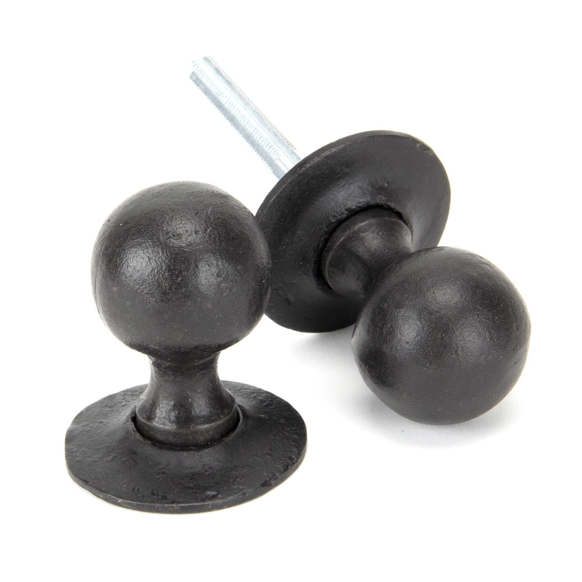 External Beeswax Round Mortice/Rim Knob Set | From The Anvil - Mortice Knobs - From The Anvil - Yester Home