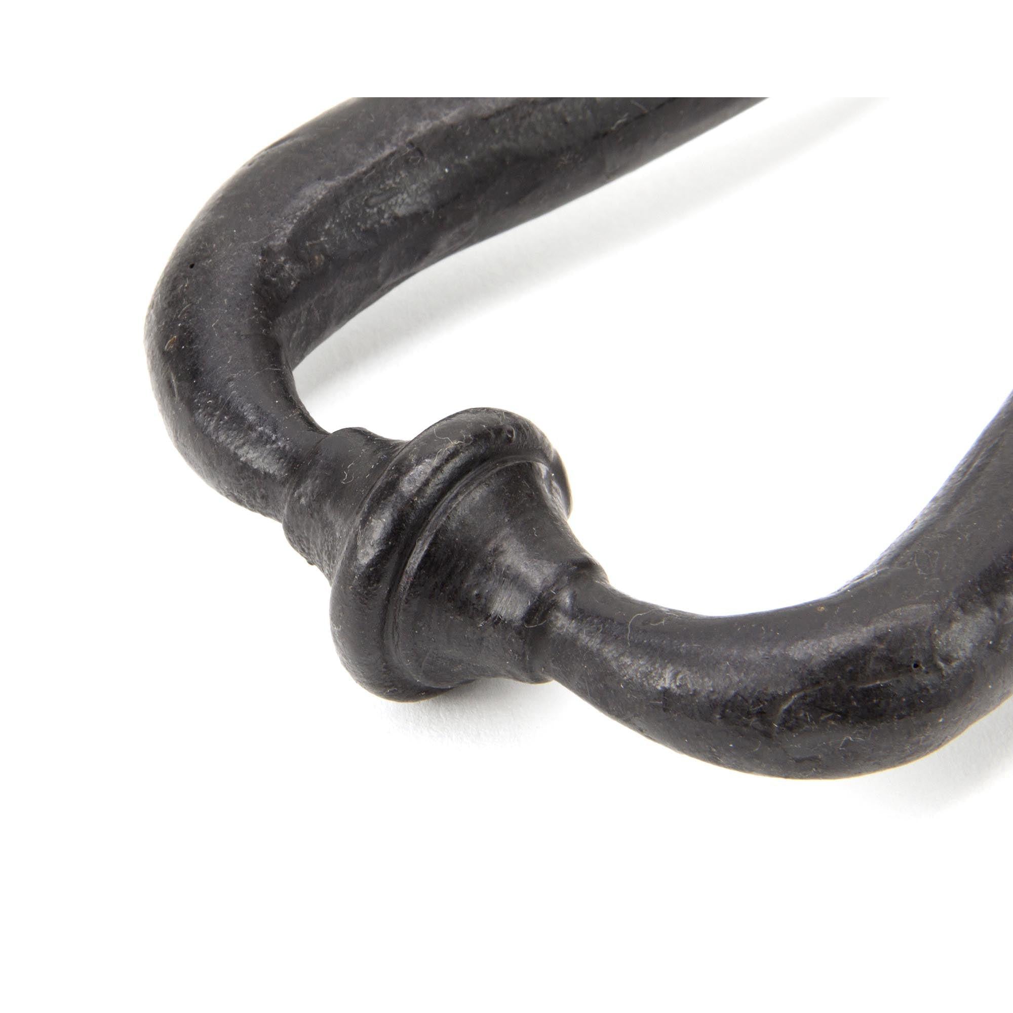 External Beeswax Slimline Art Deco Door Knocker | From The Anvil - Bolt-Through Door Knockers - From The Anvil - Yester Home