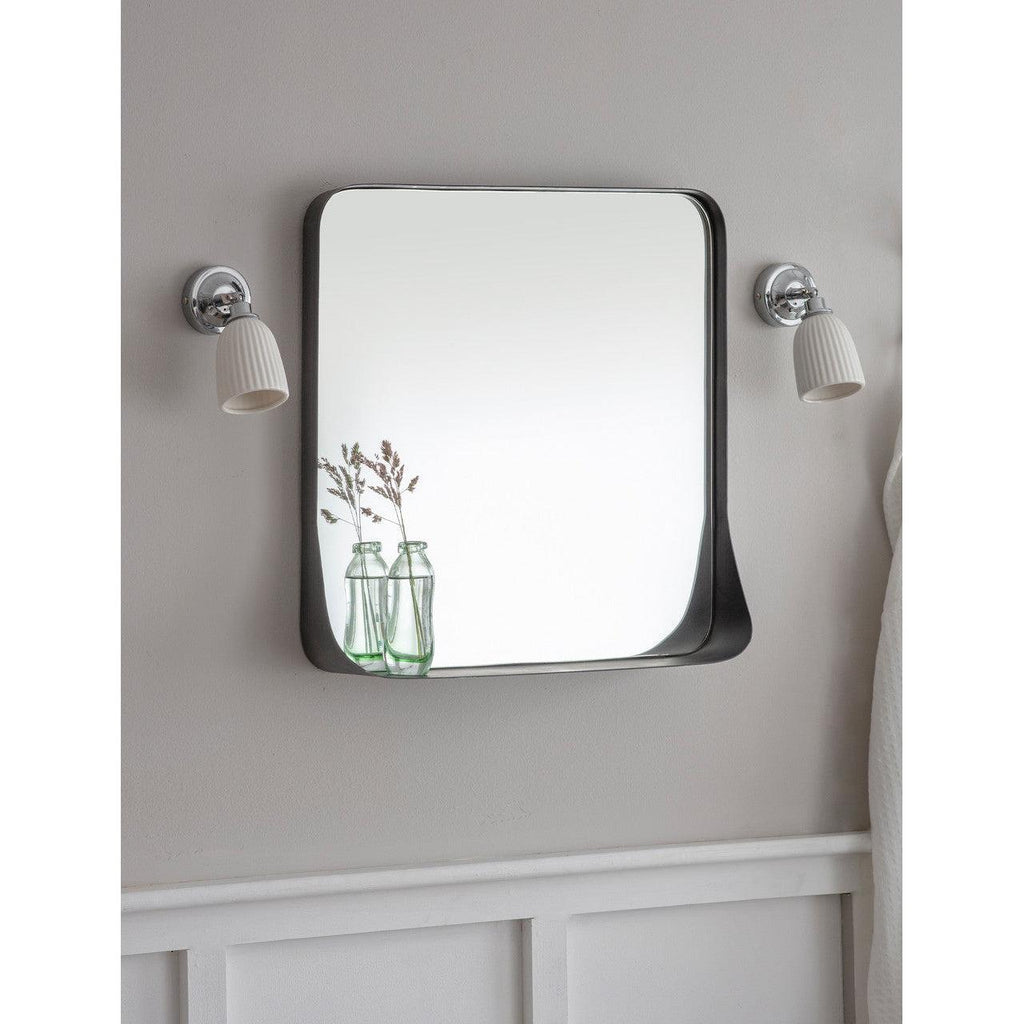 Farringdon Mirror, Square - Steel-Mirrors-Yester Home