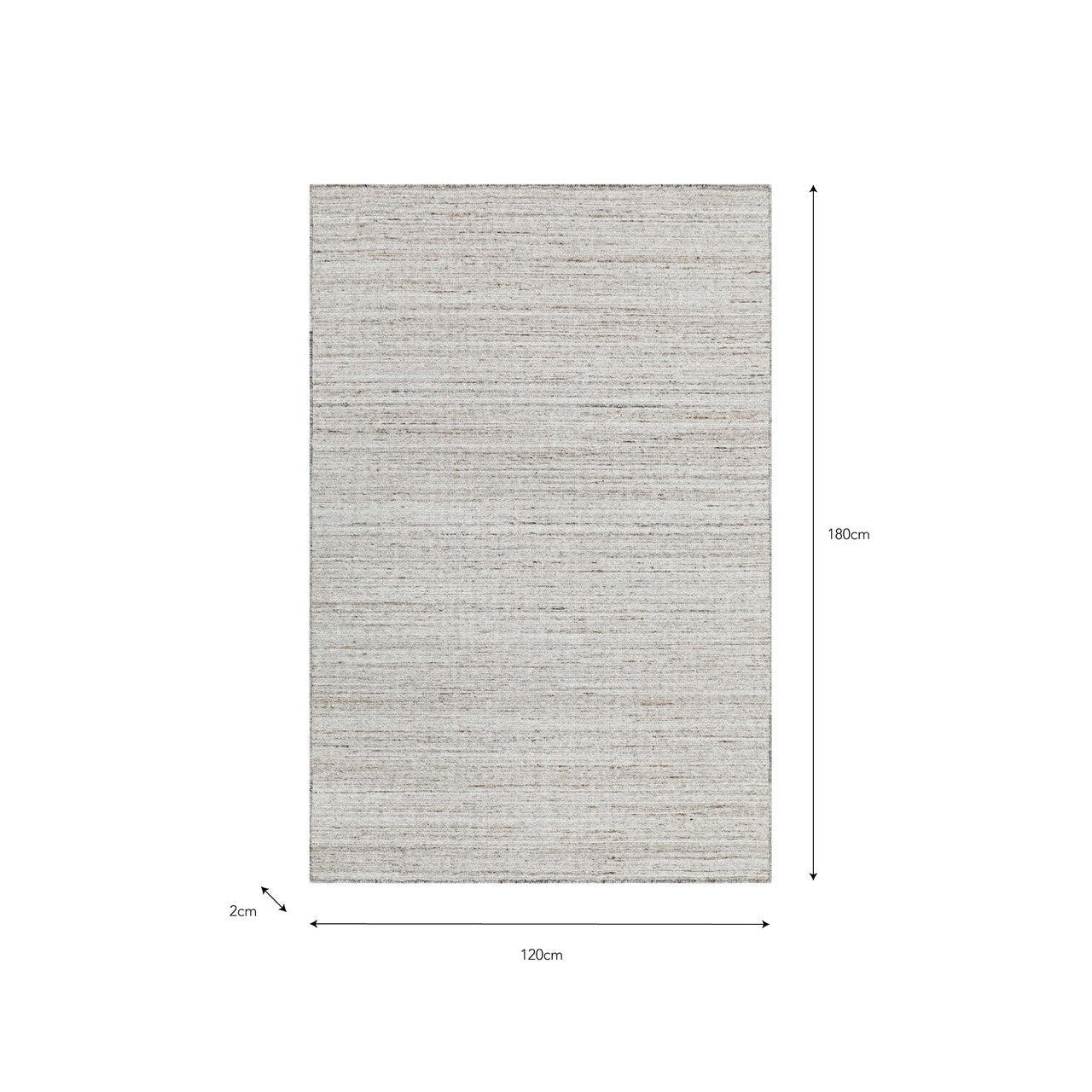Fencott Rug | 120x180cm | Natural | Wool - Rugs & Runners - Garden Trading - Yester Home