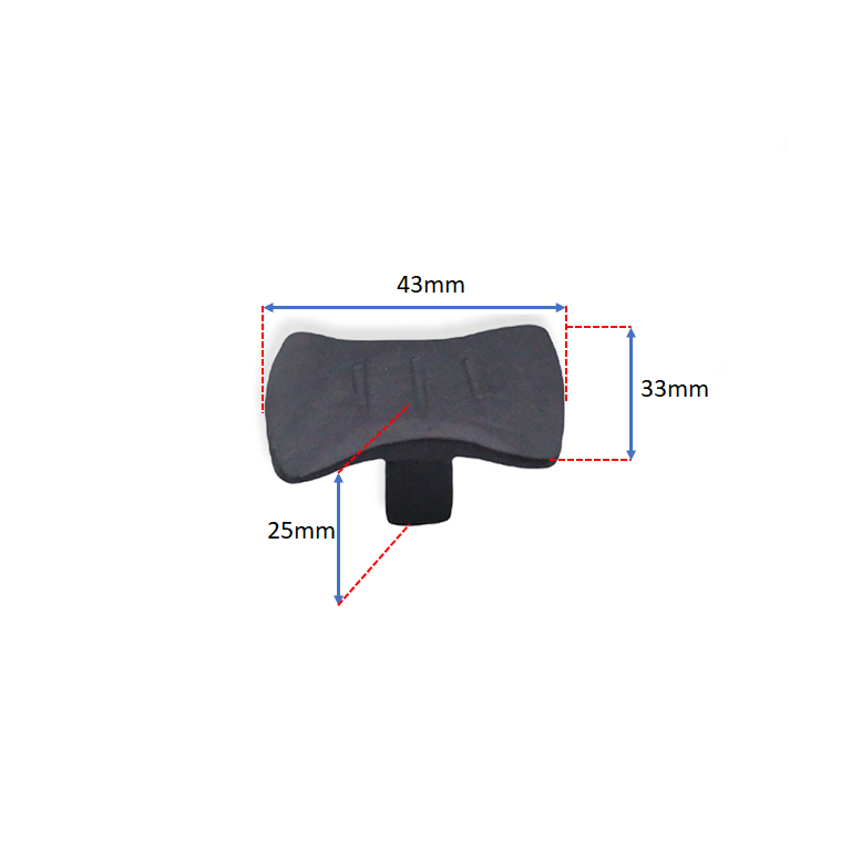 Flamingo Cupboard Knob Matt Black-Cabinet Handles-Yester Home