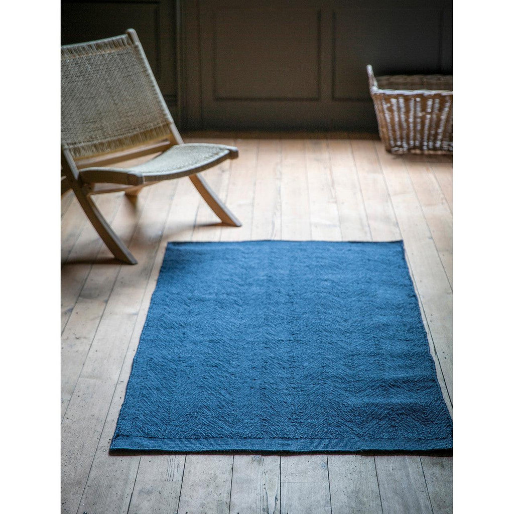 Fyfield Rug 120 x 180cm in Ink - Recycled Plastic-Rugs & Runners-Yester Home