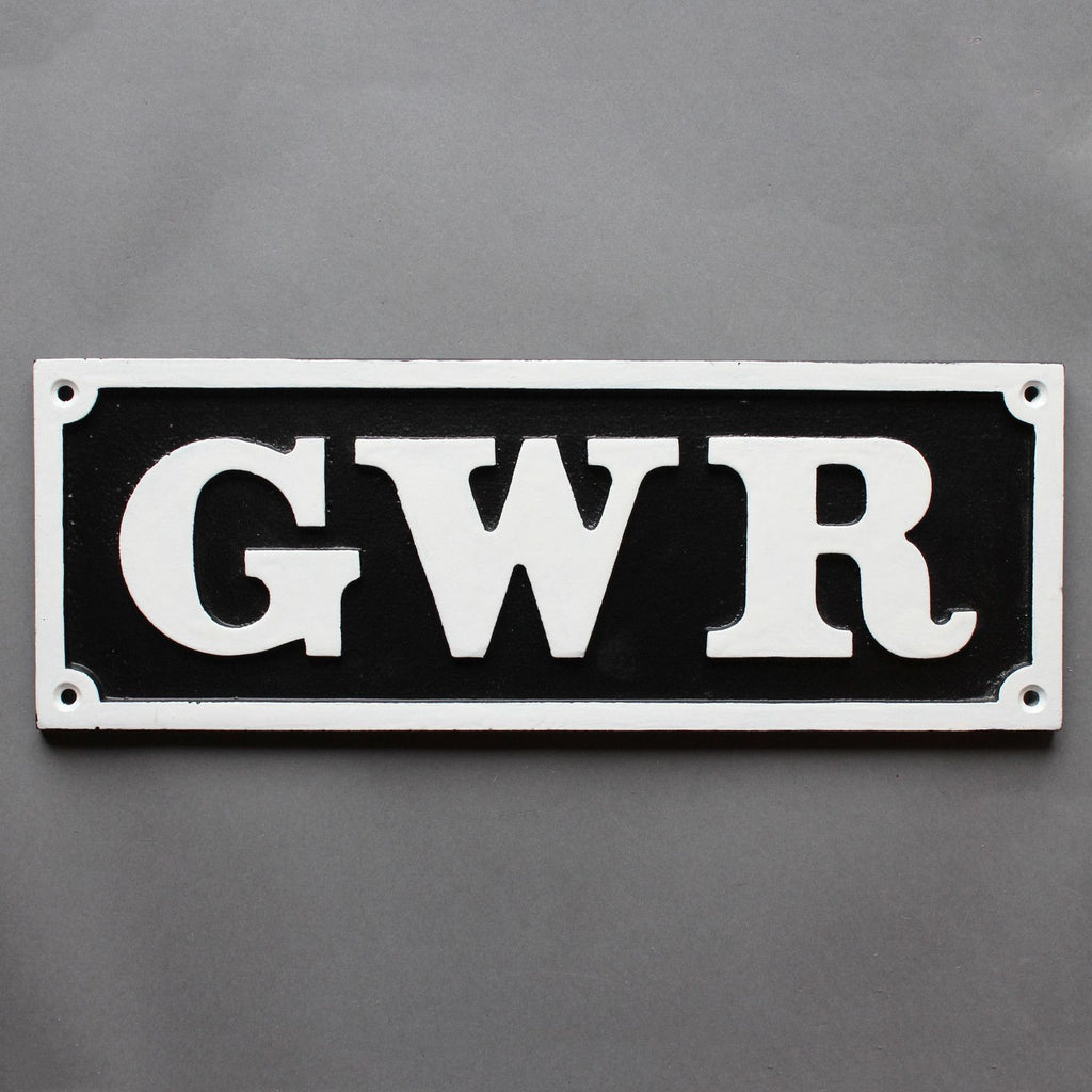 GWR Railway Sign-Railway Signs-Yester Home