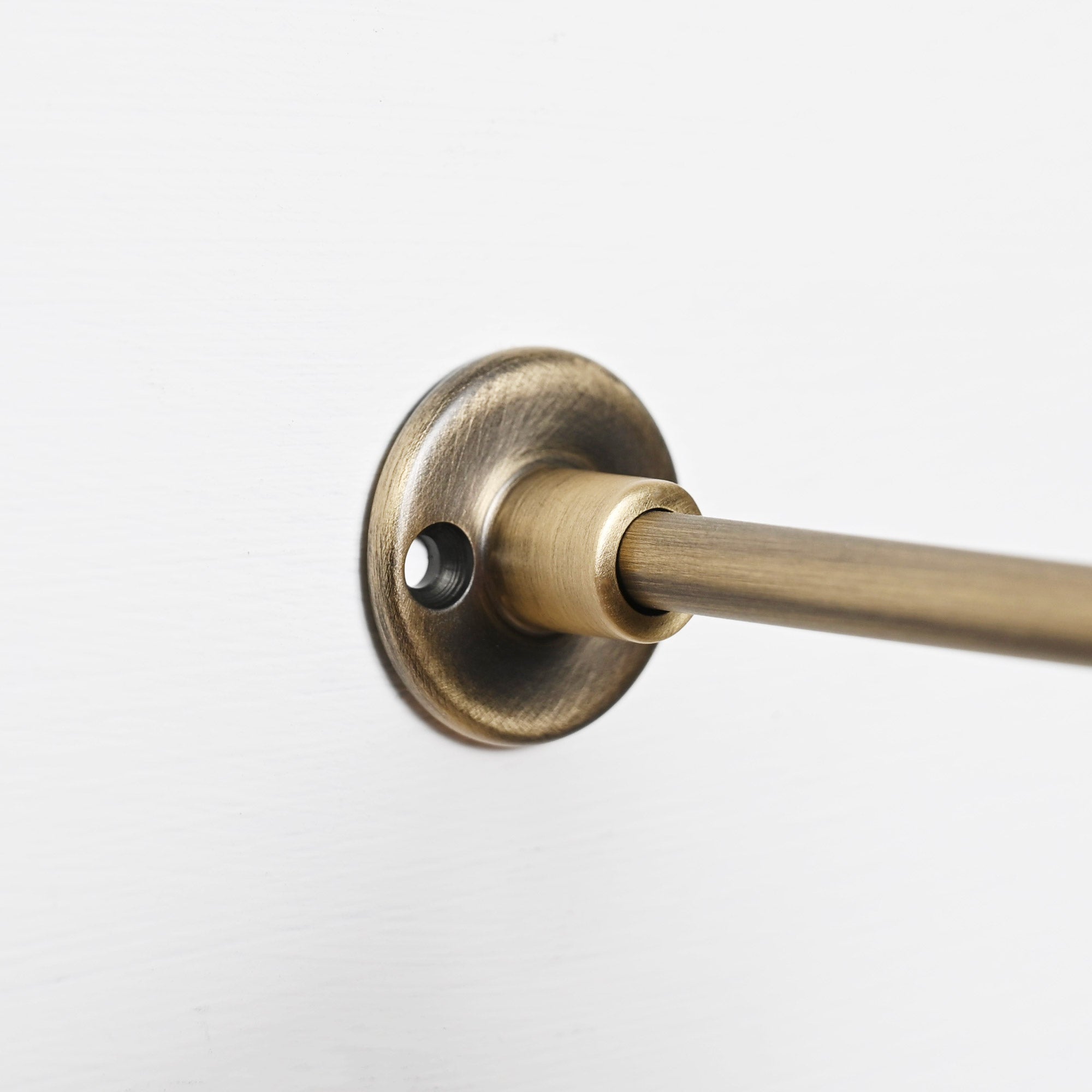 Round Bar Gallery Shelf Rail | Aged Brushed Brass - Gallery Rails - Yester Home - Yester Home