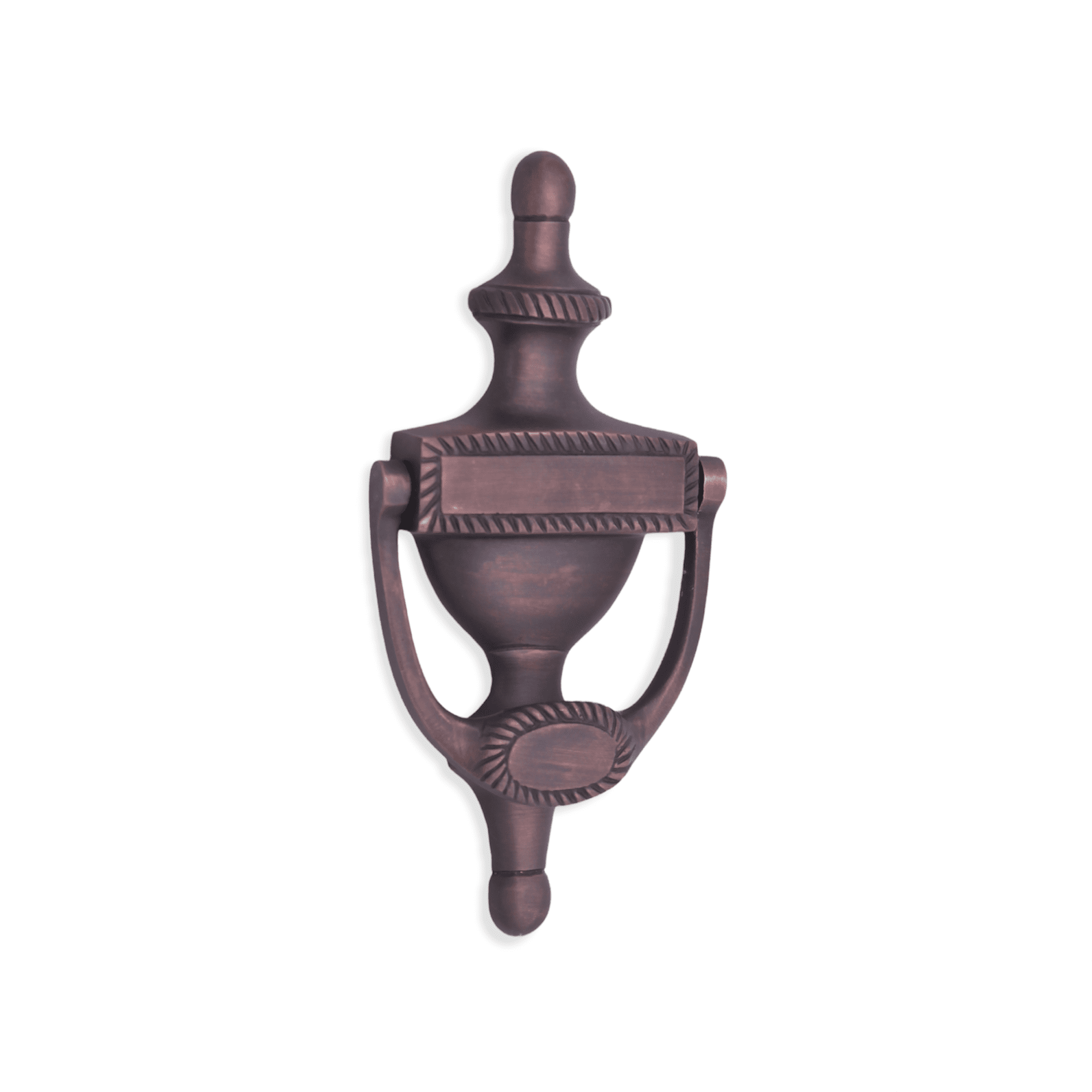 Georgian Door Knocker 150mm Aged Bronze-Door Knockers-Yester Home