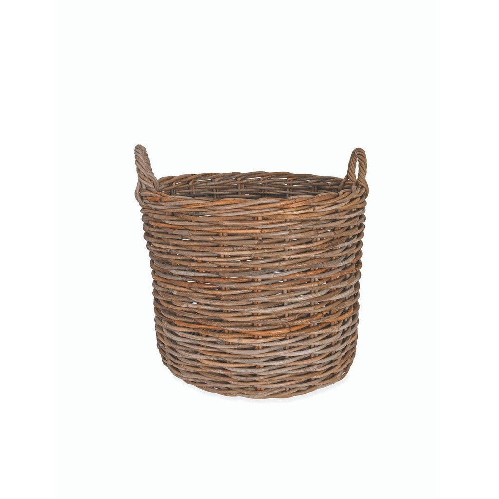 Giant Basket - Rattan-Log Storage & Baskets-Yester Home
