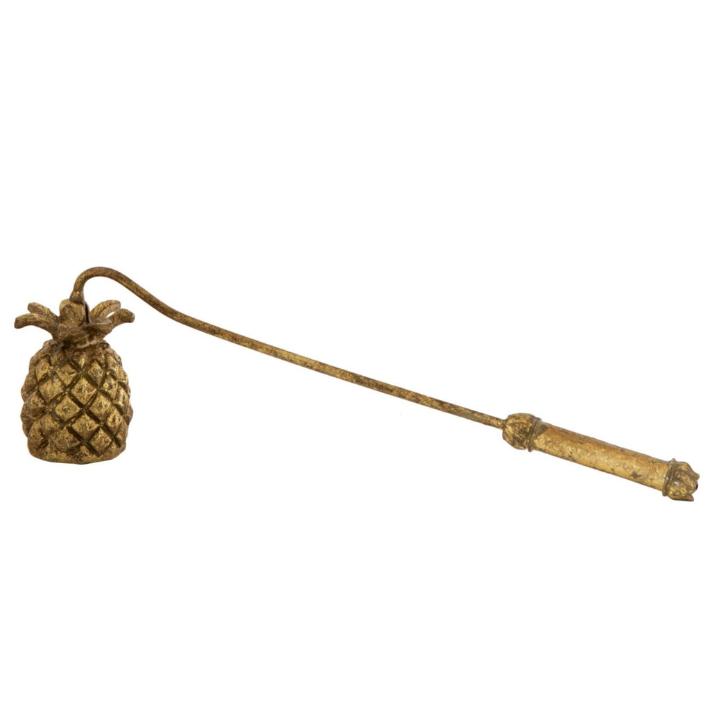 Gold Pineapple Candle Snuffer-Candle Snuffers-Yester Home