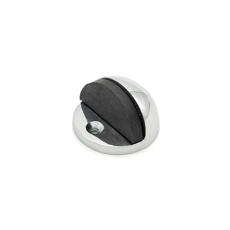 Half Moon Door Stopper Polished Chrome-Door Stops-Yester Home