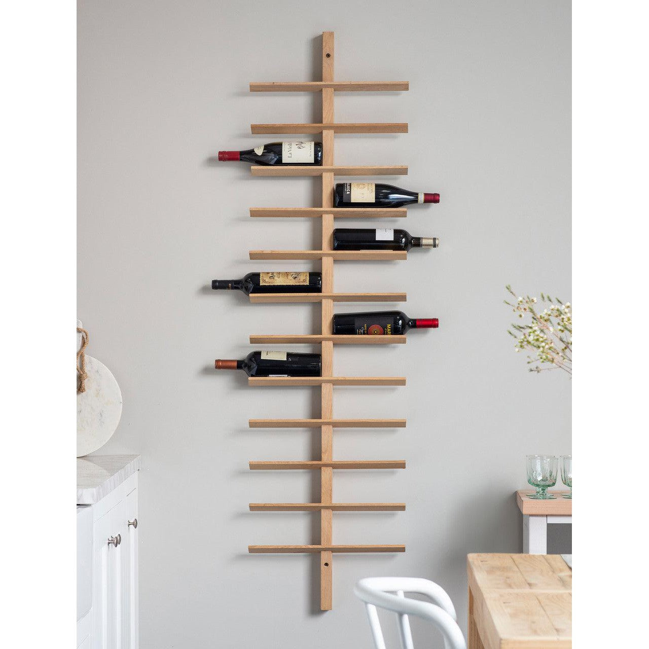 Hambledon Wine Rack | Large (24 Bottles) | Natural - Wine Racks - Garden Trading - Yester Home
