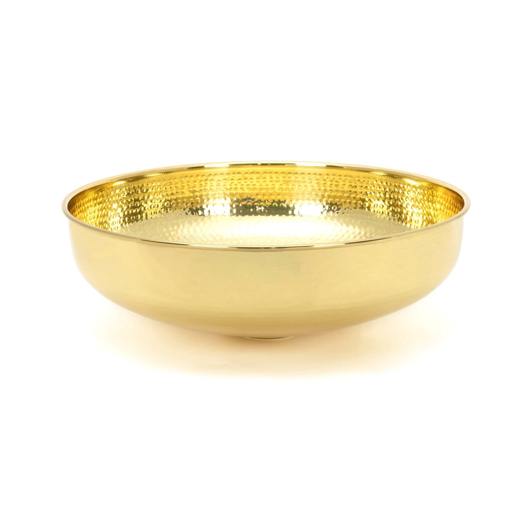 Hammered Brass Round Sink | From The Anvil-Sinks-Yester Home