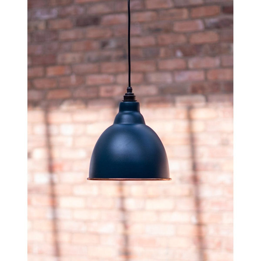 Hammered Copper Brindley Pendant in Dusk | From The Anvil-Brindley-Yester Home