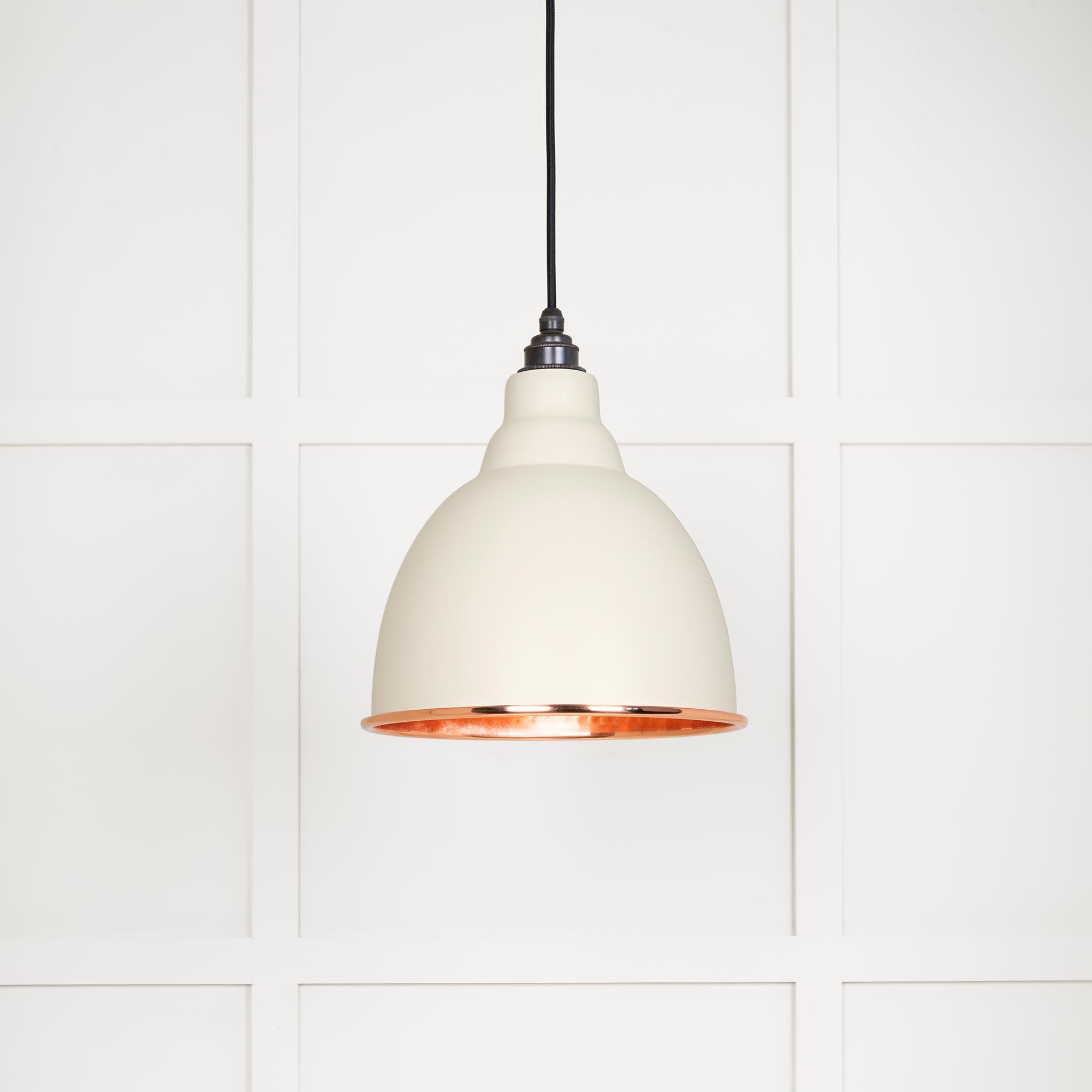 Hammered Copper Brindley Pendant in Teasel | From The Anvil - Brindley - From The Anvil - Yester Home