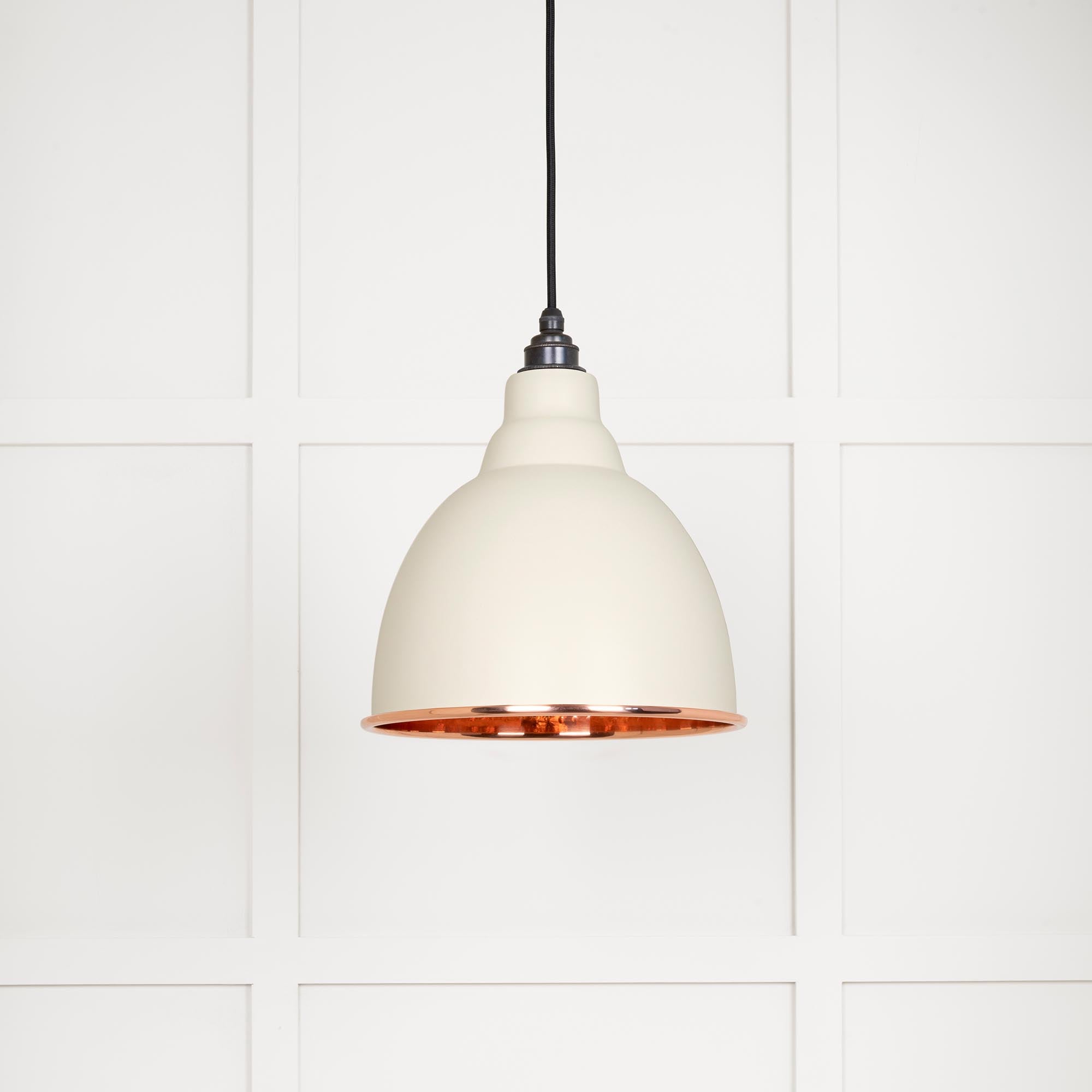 Hammered Copper Brindley Pendant in Teasel | From The Anvil - Brindley - From The Anvil - Yester Home