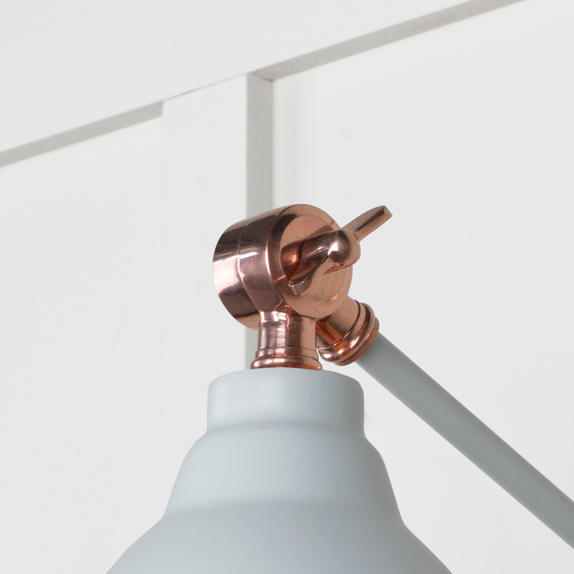 Hammered Copper Brindley Wall Light in Birch | From The Anvil - Wall Lights - From The Anvil - Yester Home