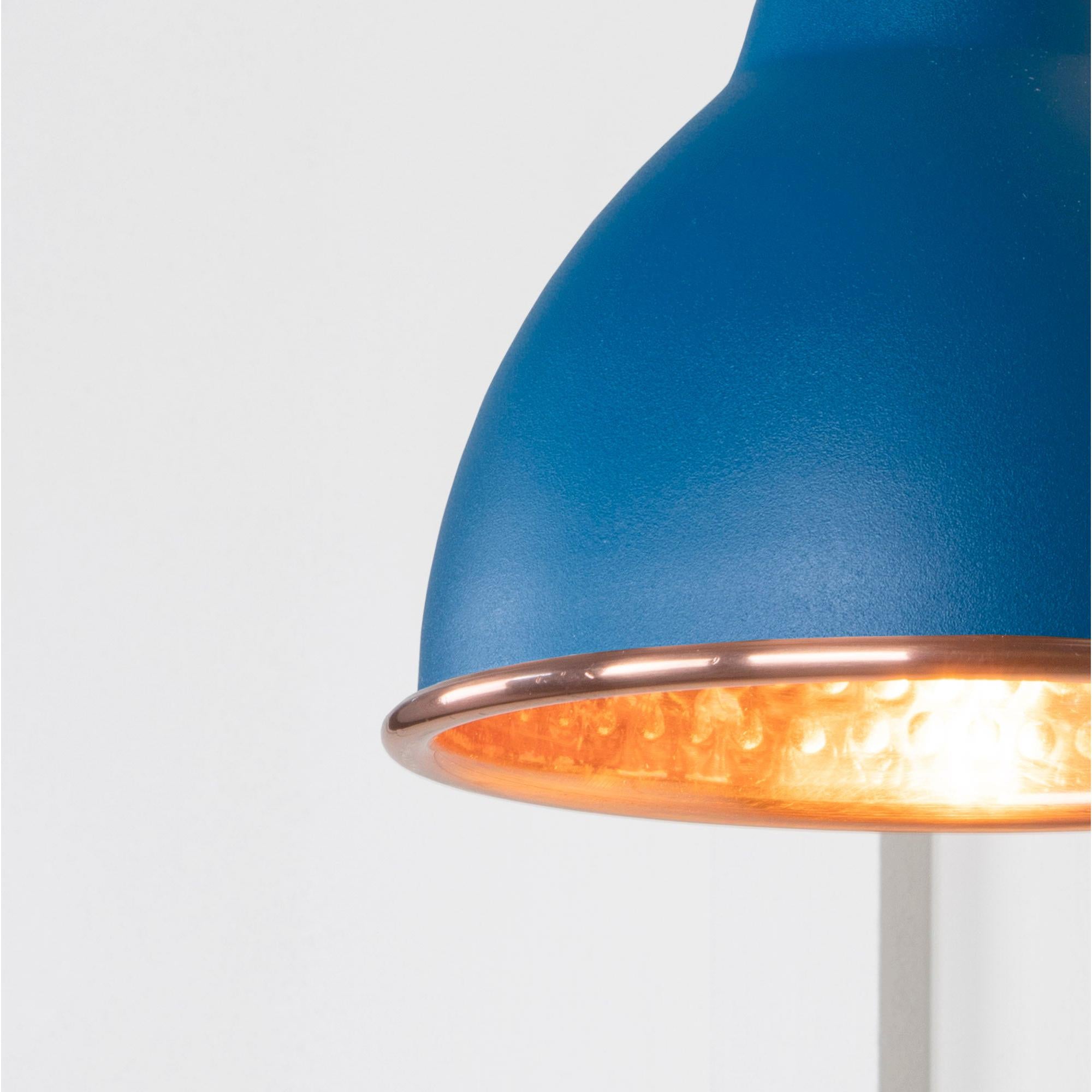 Hammered Copper Brindley Wall Light in Upstream | From The Anvil - Wall Lights - From The Anvil - Yester Home