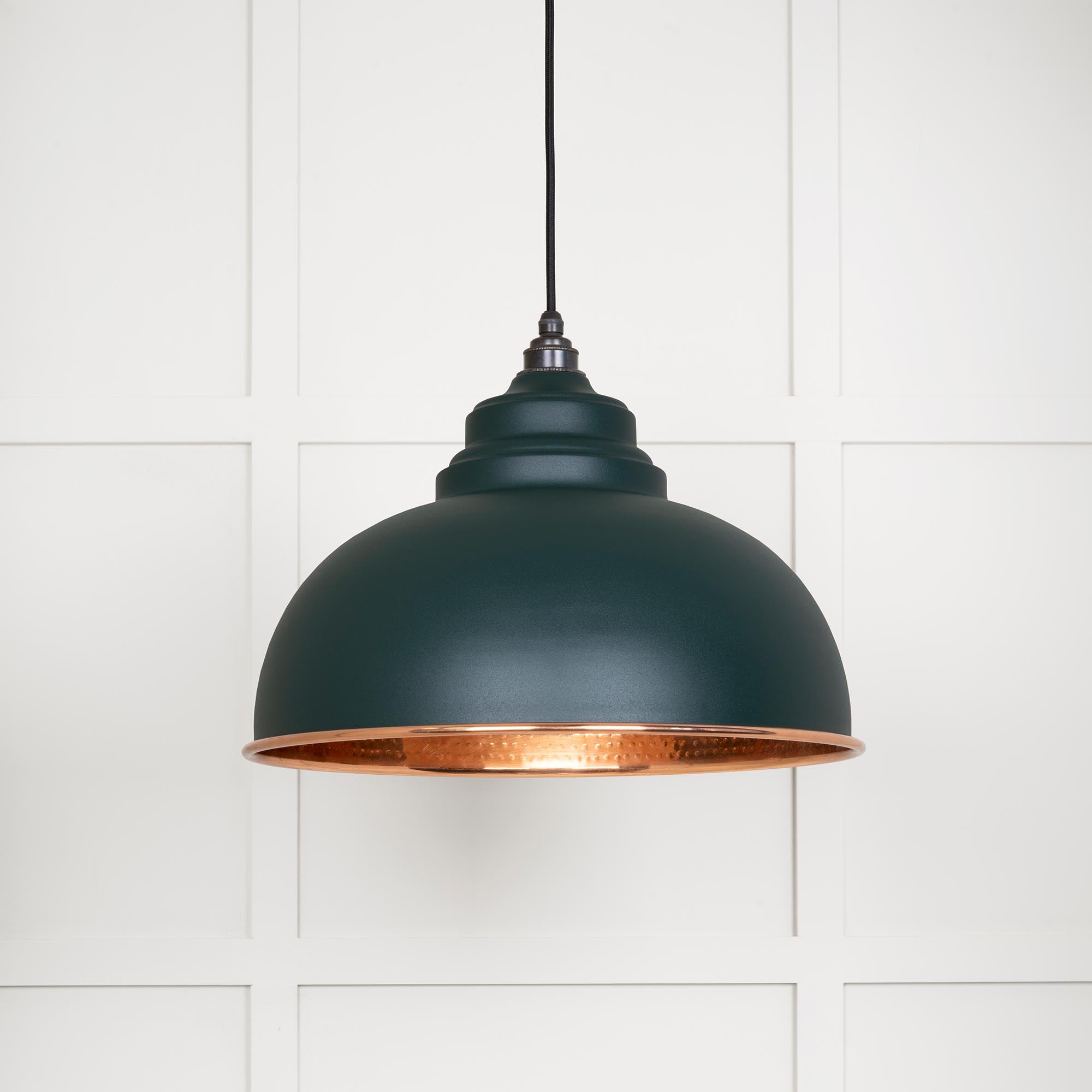 Hammered Copper Harborne Pendant in Dingle | From The Anvil - Harborne - From The Anvil - Yester Home
