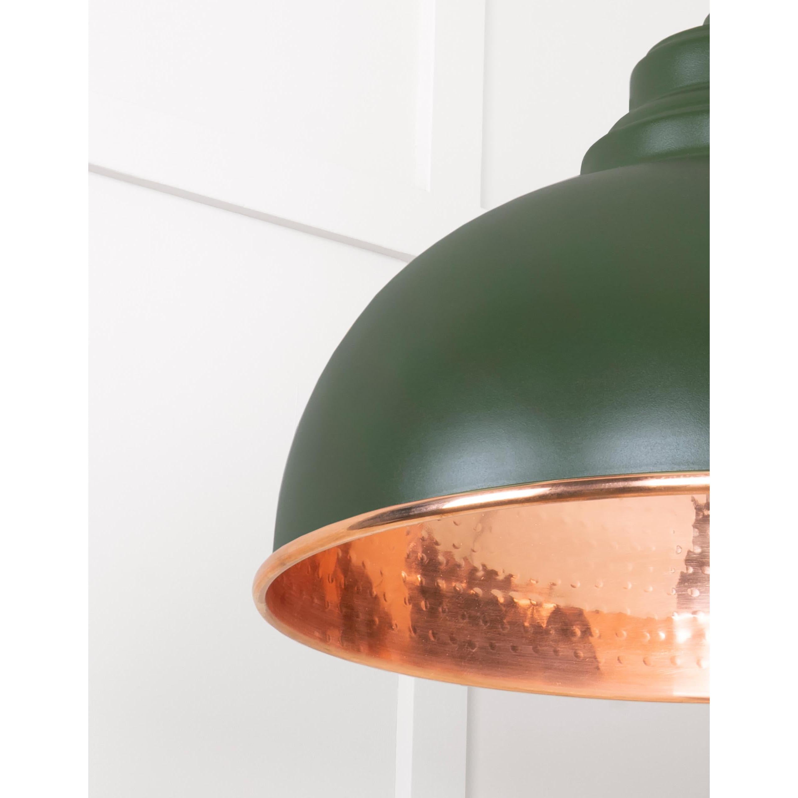 Hammered Copper Harborne Pendant in Heath | From The Anvil - Harborne - From The Anvil - Yester Home