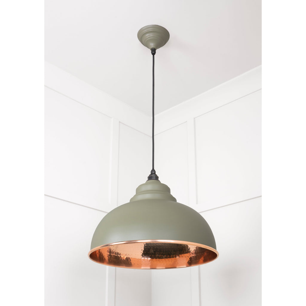 Hammered Copper Harborne Pendant in Tump | From The Anvil-Harborne-Yester Home