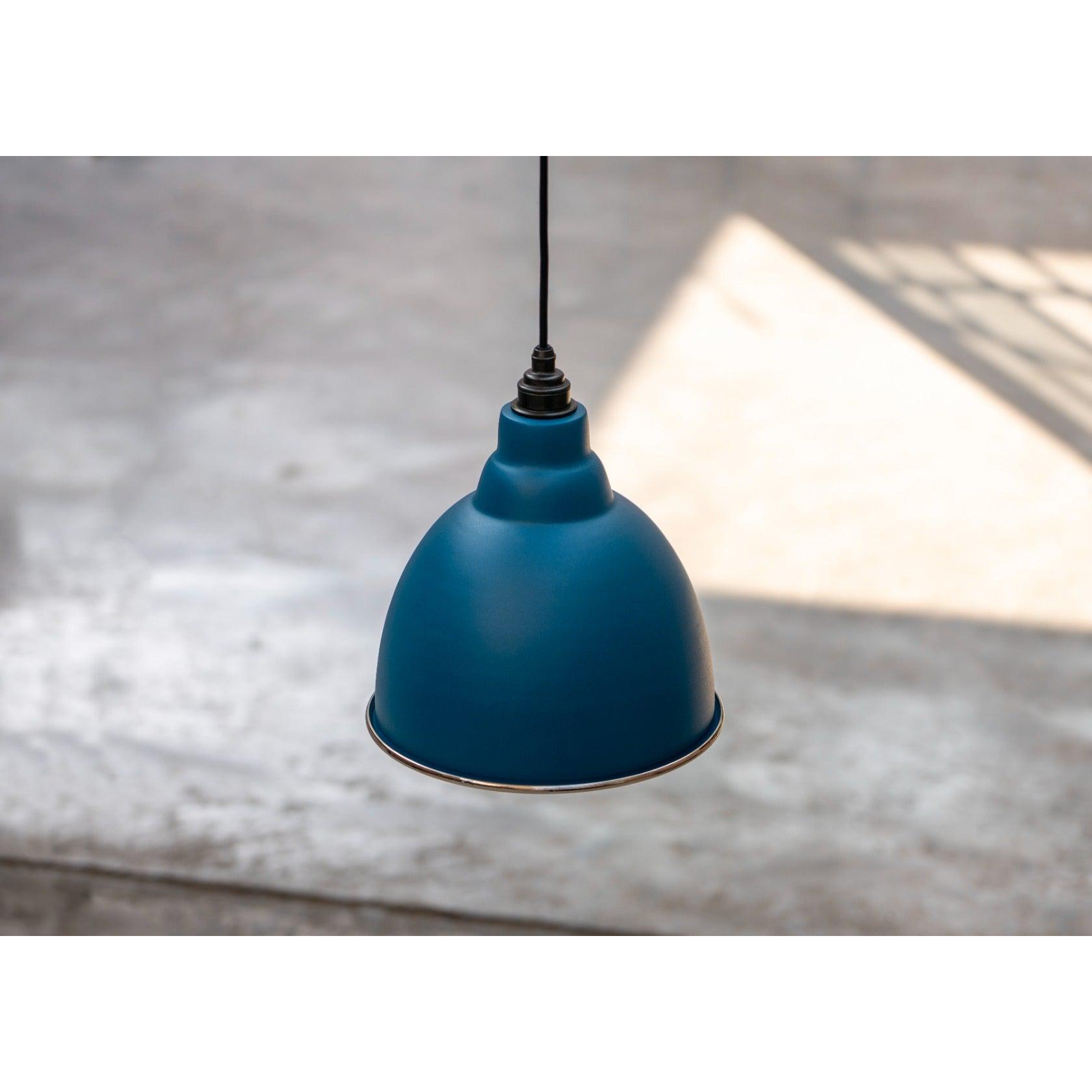 Hammered Nickel Brindley Pendant in Upstream | From The Anvil-Brindley-Yester Home