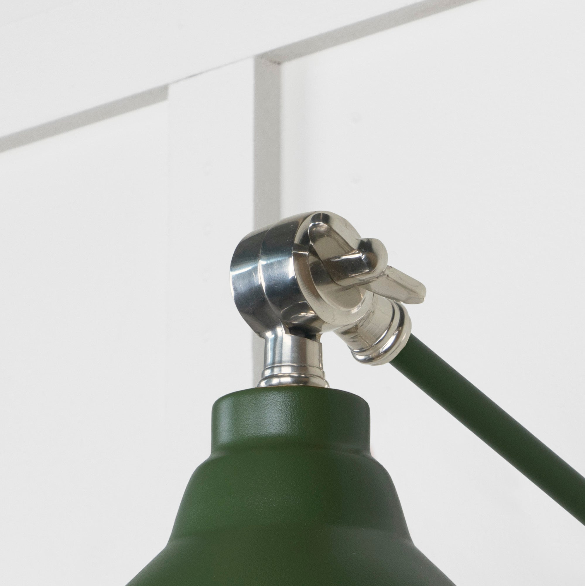 Hammered Nickel Brindley Wall Light in Heath | From The Anvil - Wall Lights - From The Anvil - Yester Home