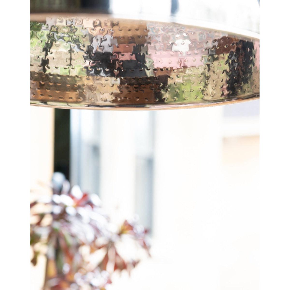 Hammered Nickel Harborne Pendant | From The Anvil-Harborne-Yester Home