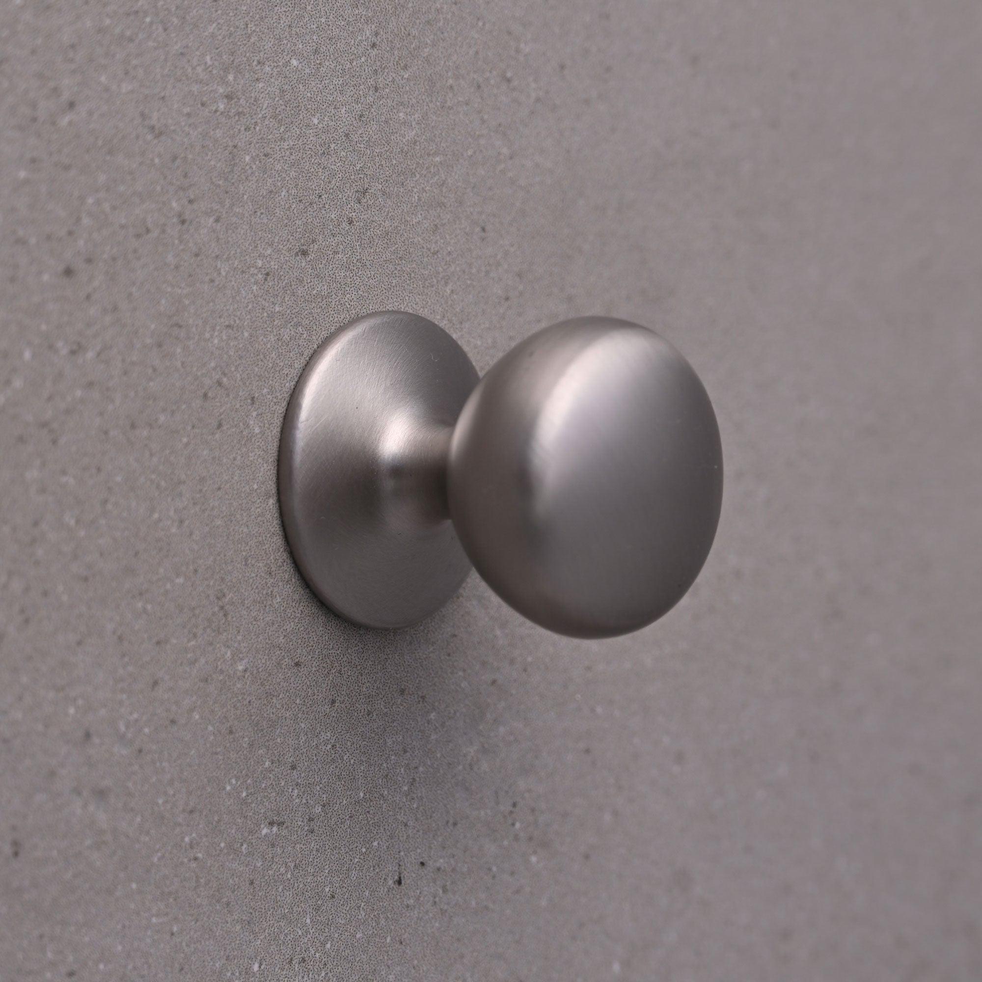 Hampton Brushed Satin Nickel Cupboard Handles-Cabinet Handles-Yester Home