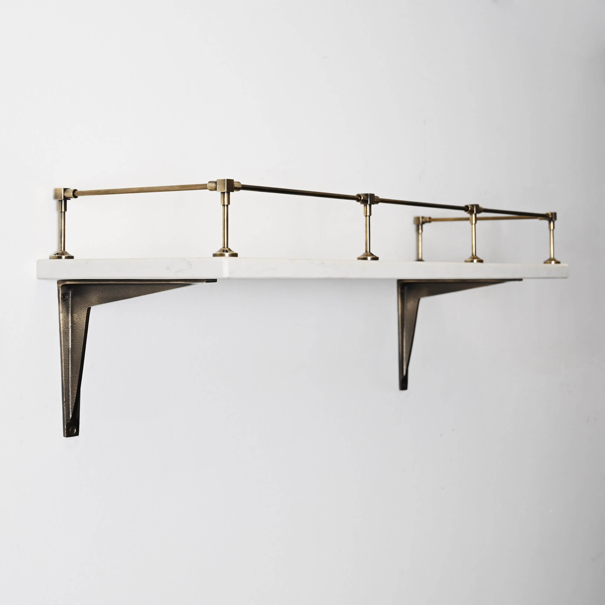 Heritage Gallery Shelf Rail | Aged Brass - Gallery Rails - Yester Home - Yester Home