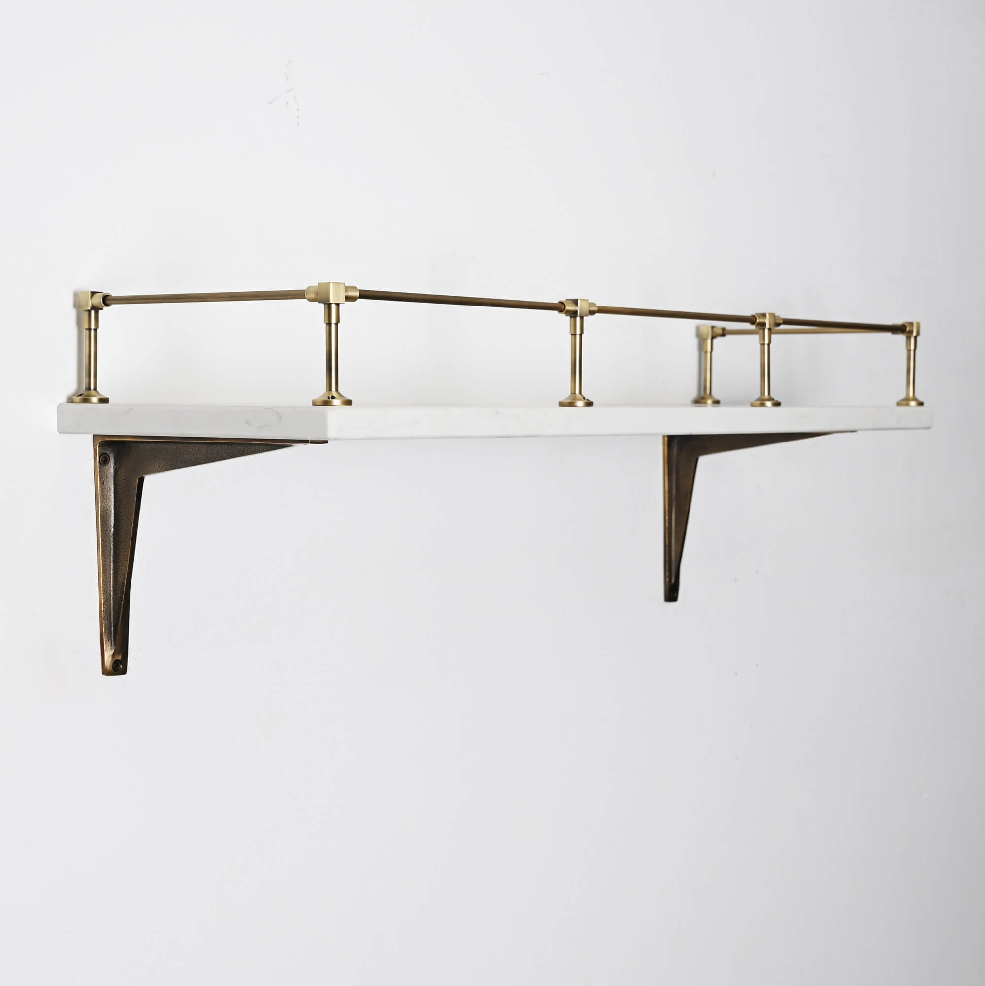 Heritage Gallery Shelf Rail | Aged Brushed Brass - Gallery Rails - Yester Home - Yester Home