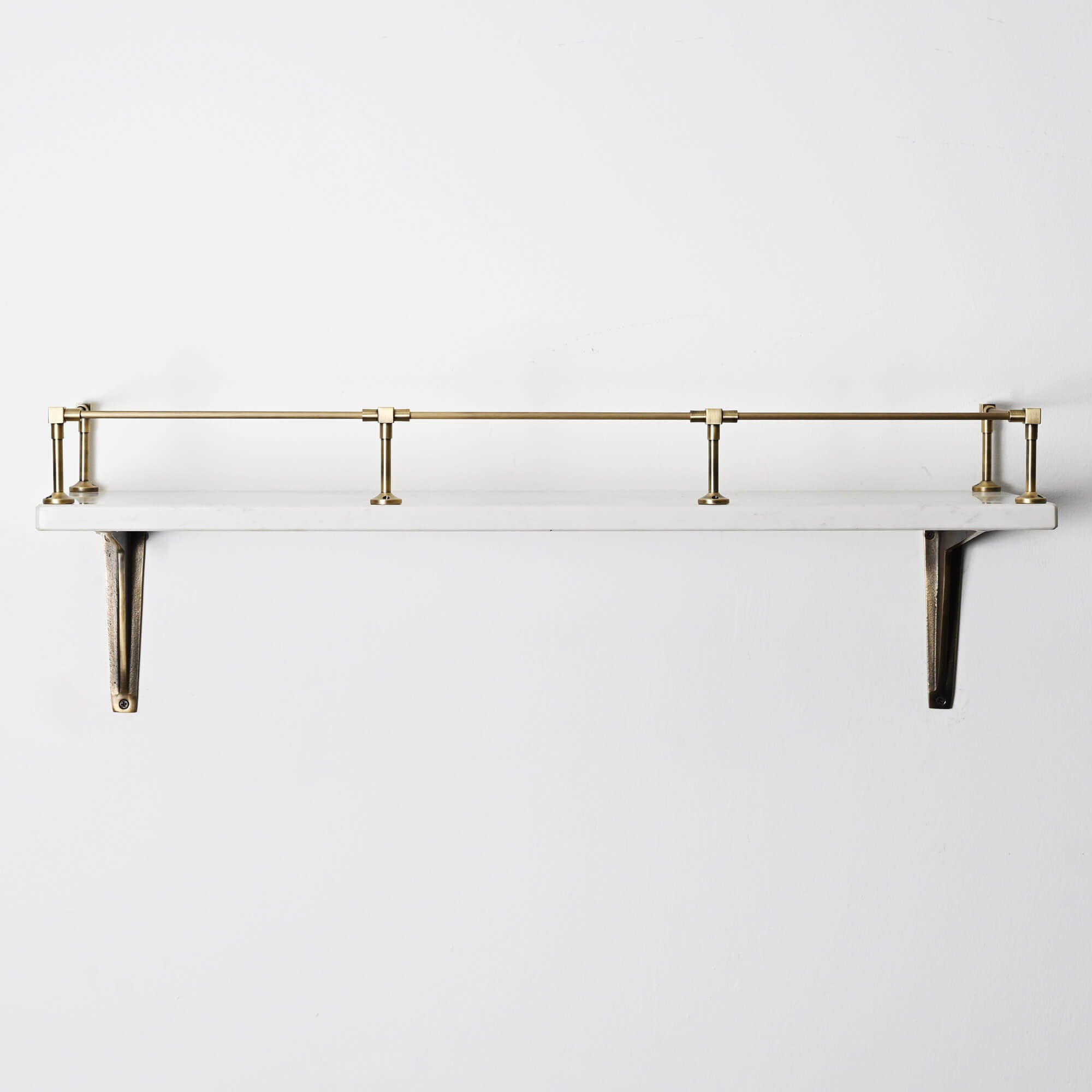 Heritage Gallery Shelf Rail | Aged Brushed Brass - Gallery Rails - Yester Home - Yester Home