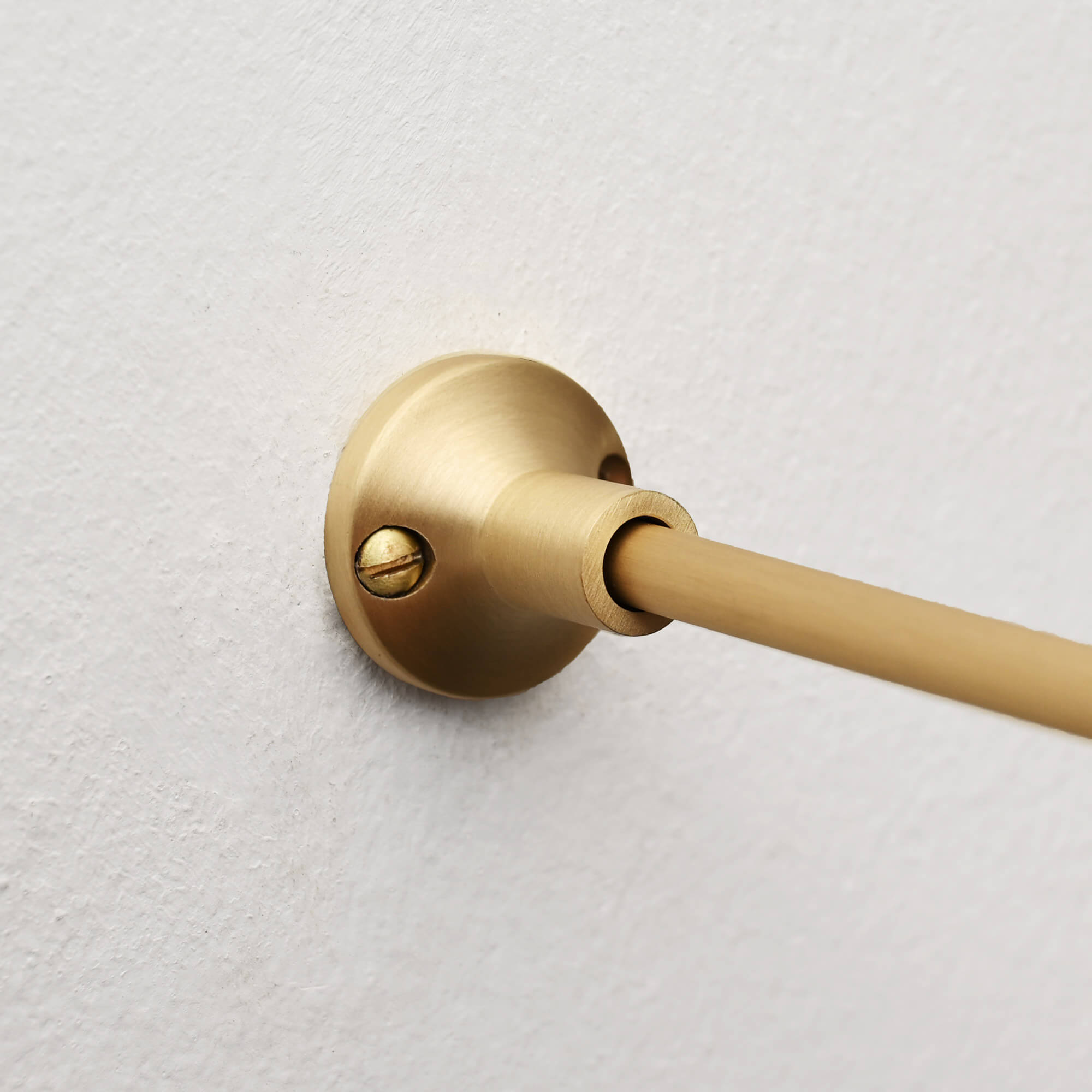 Heritage Gallery Shelf Rail | Brushed Satin Brass Lacquered - Gallery Rails - Yester Home - Yester Home