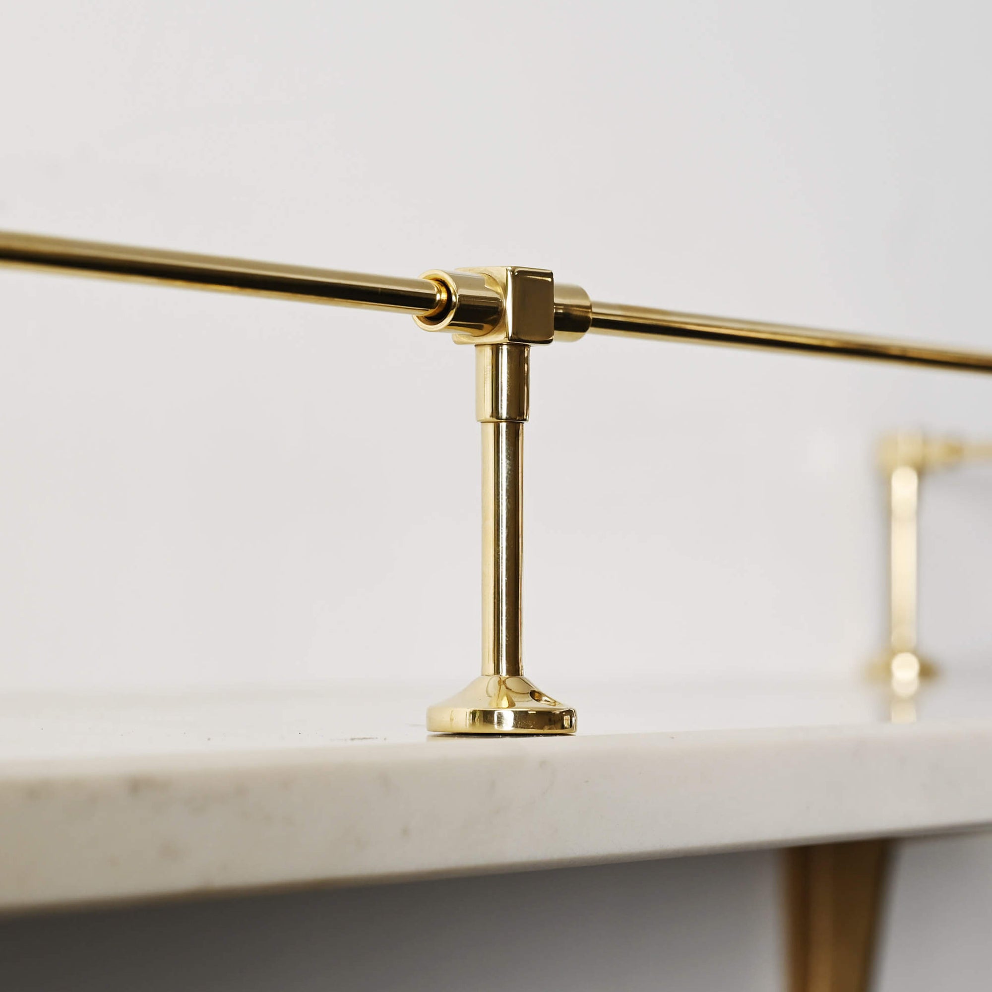 Heritage Gallery Shelf Rail | Polished Brass - Gallery Rails - Yester Home - Yester Home