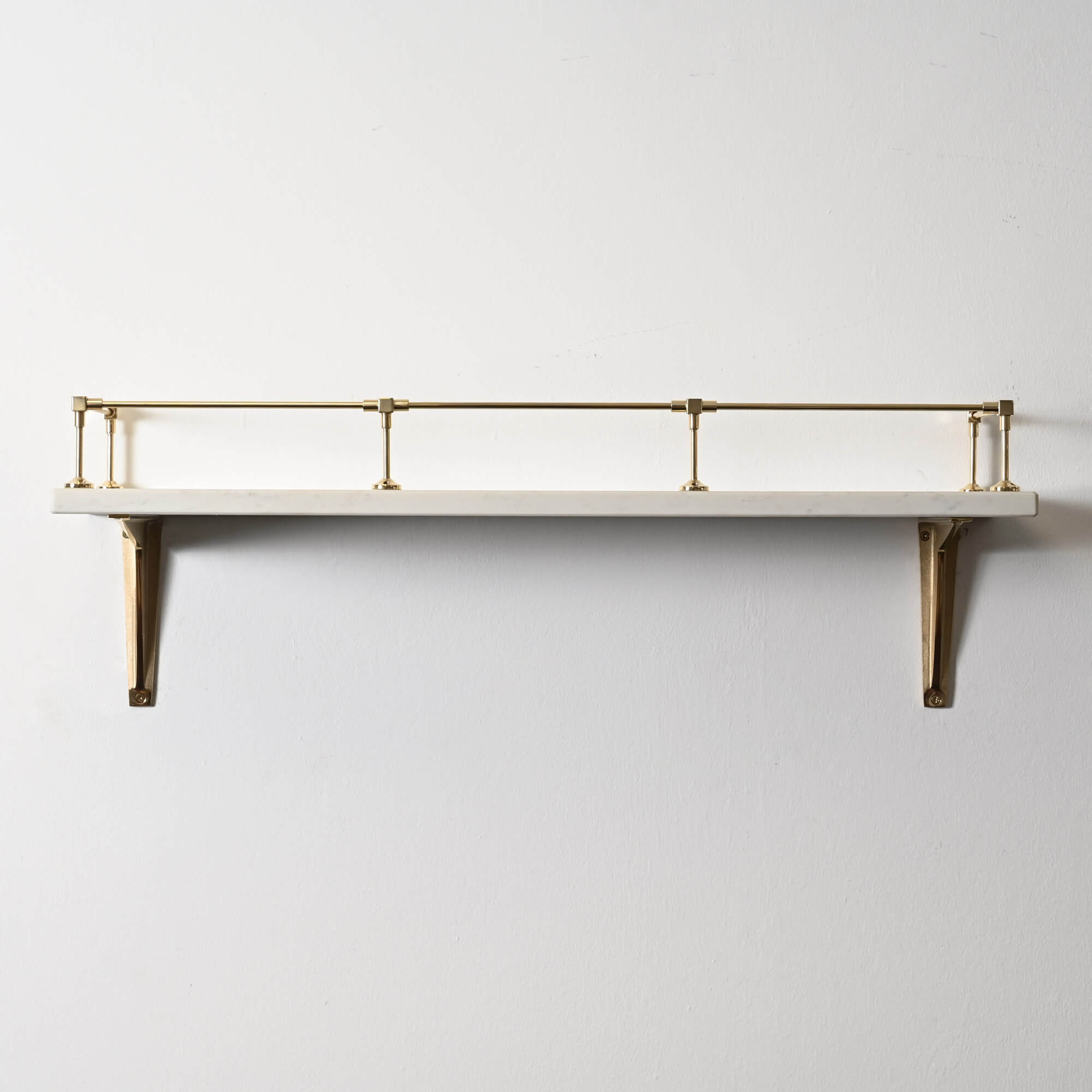 Heritage Gallery Shelf Rail | Polished Brass - Gallery Rails - Yester Home - Yester Home