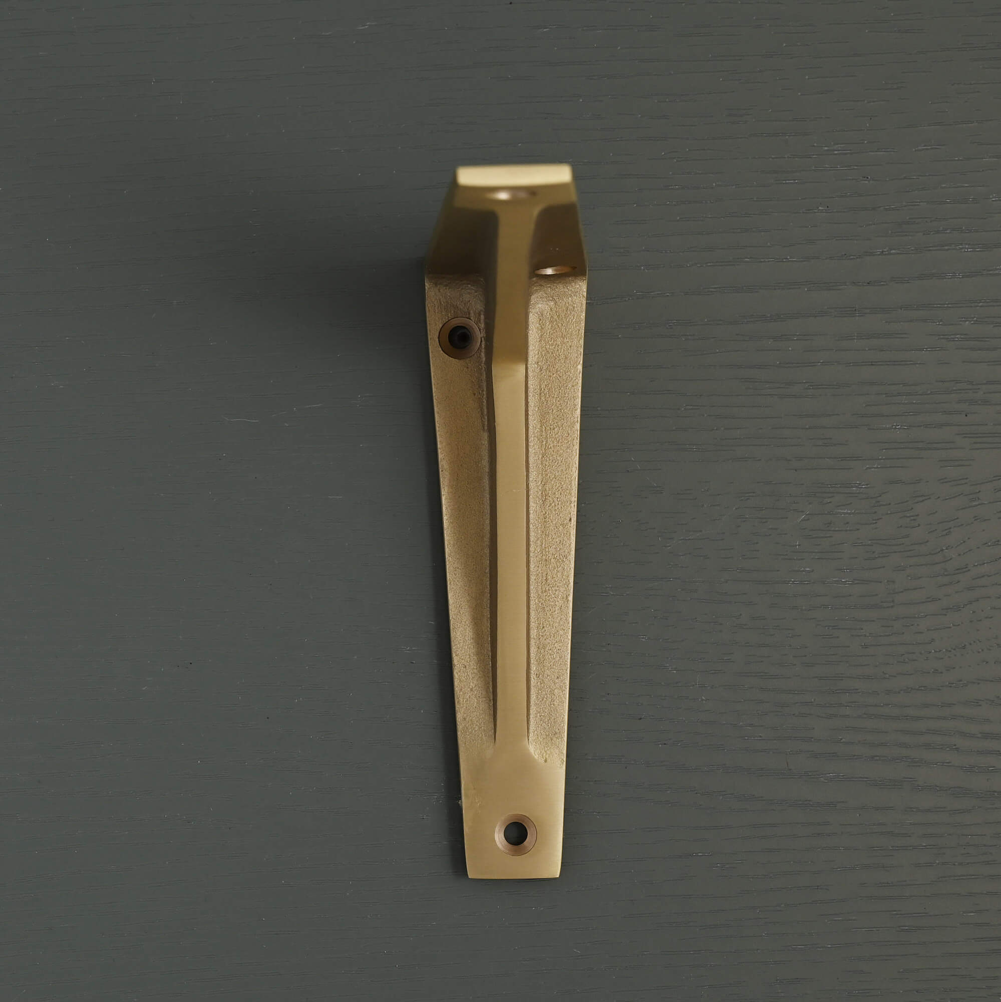 Heritage Shelf Bracket | Brushed Satin Brass Lacquered - Brass Shelf Brackets - Yester Home - Yester Home