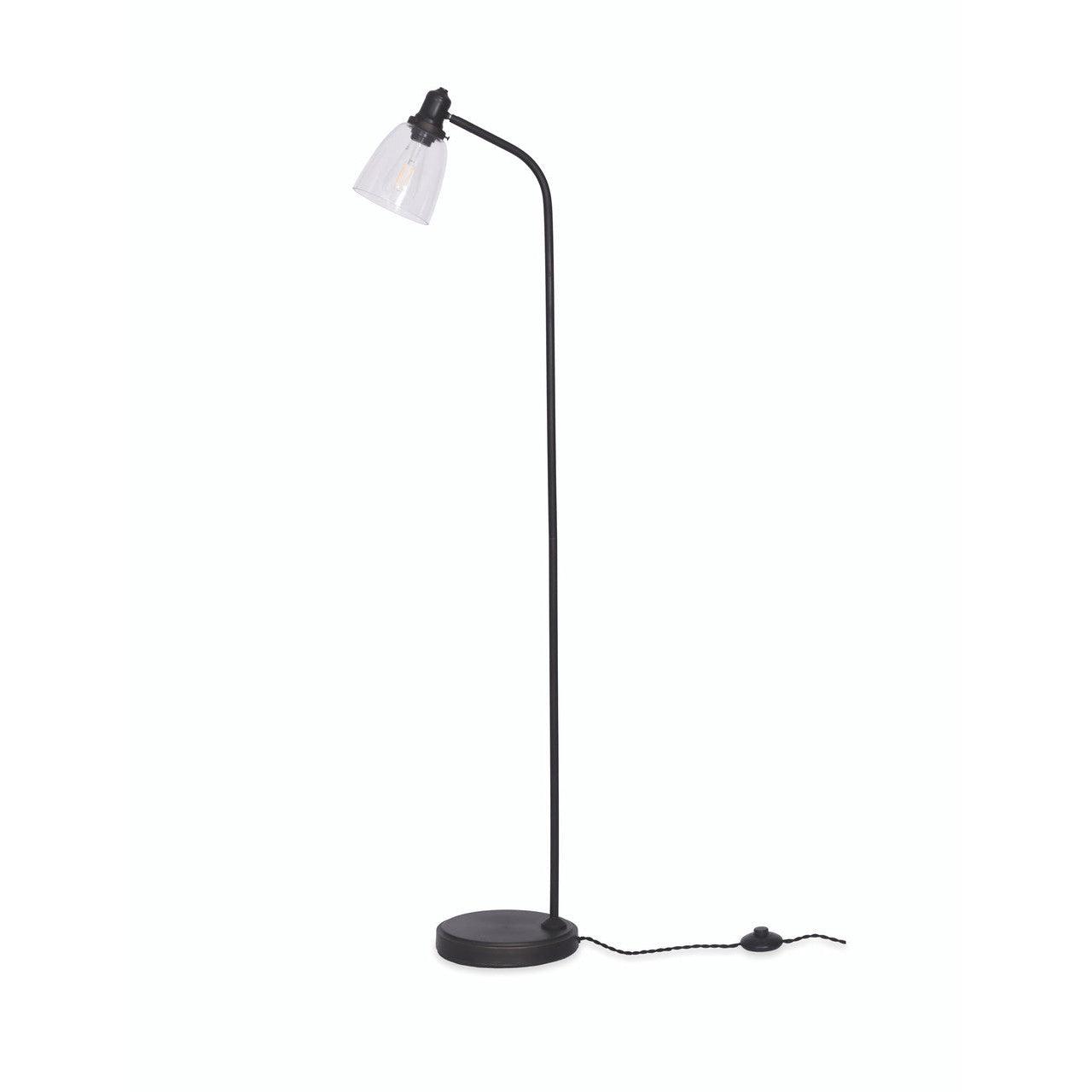 Hoxton Dome Floor Lamp in Antique Bronze-Floor Lights-Yester Home
