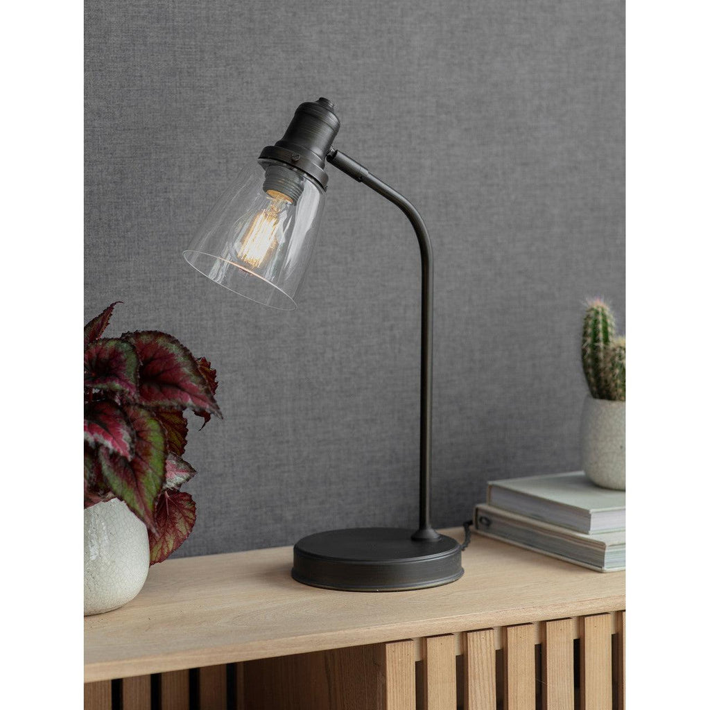 Hoxton Dome Table Lamp in Antique Bronze-Table & Desk Lamps-Yester Home