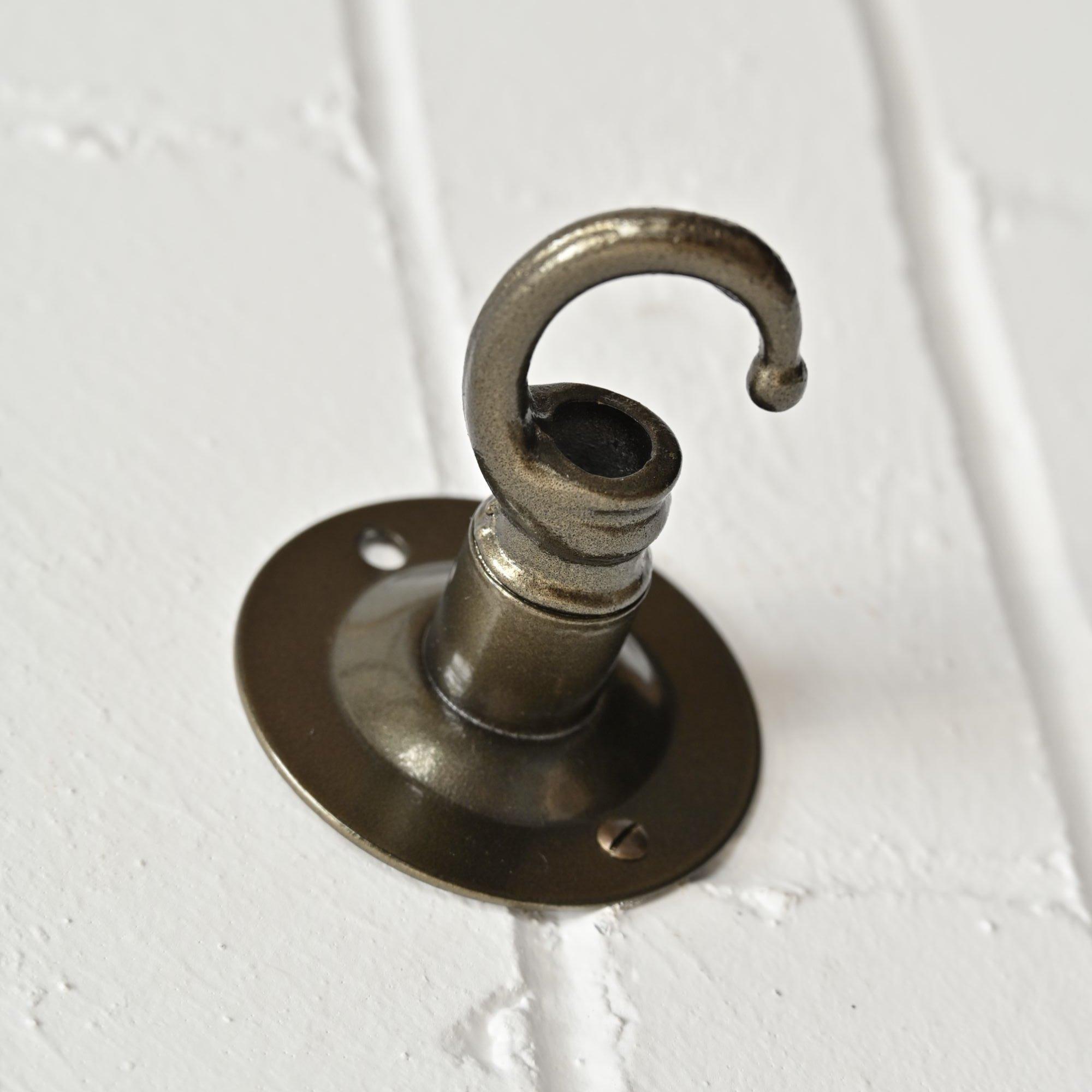 Industrial Style Ceiling Hook - All Colours-Ceiling Hooks-Yester Home