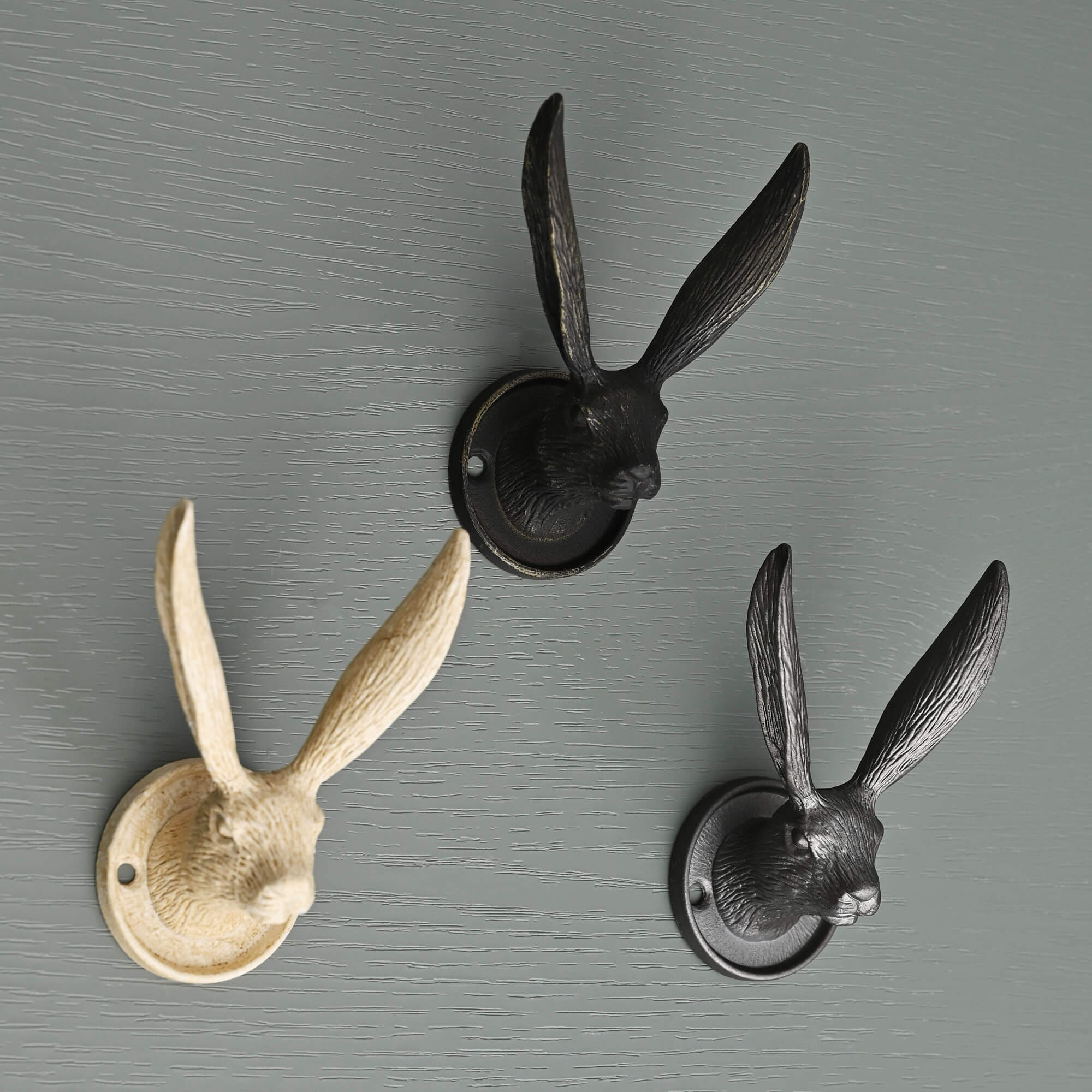 Iron Hare Hook - Coat Hooks - London Ornaments - Yester Home
