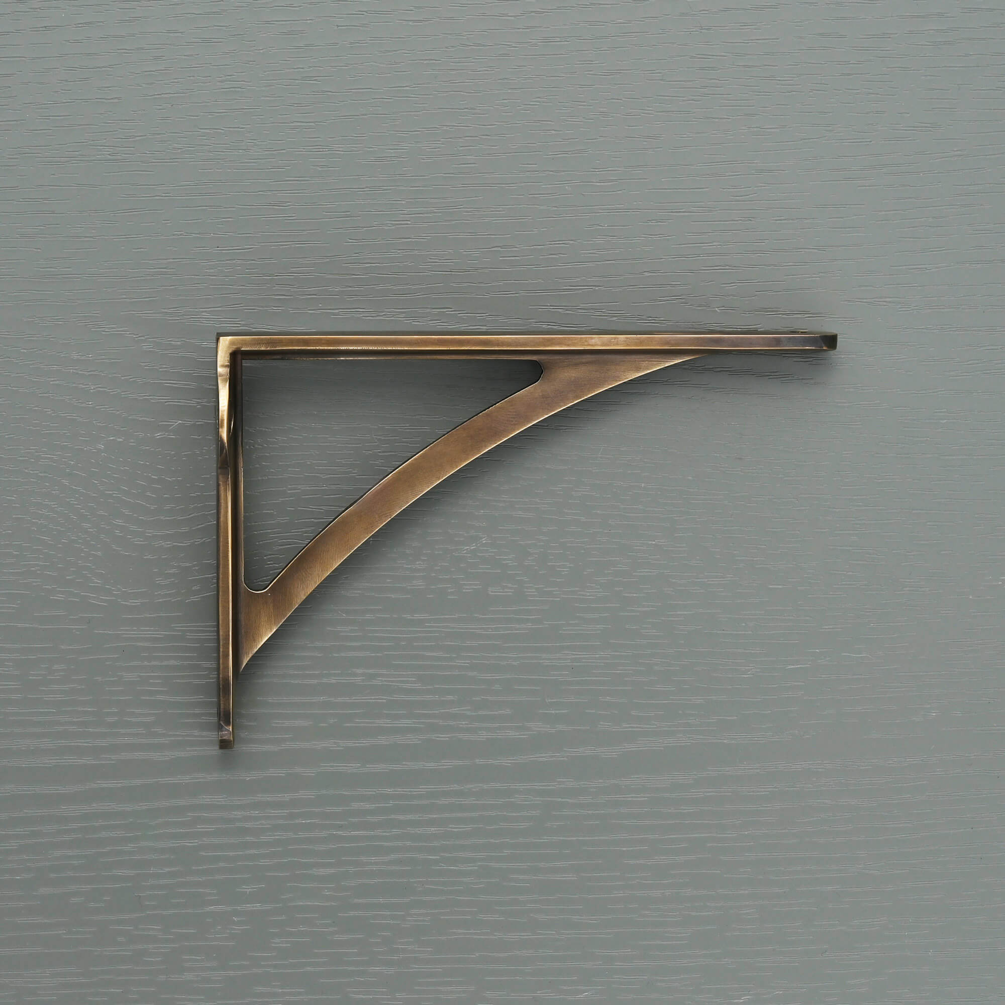 Ironbridge Aged Brass Shelf Brackets | 4.5/6/7/8/10" - Brass Shelf Brackets - Yester Home - Yester Home