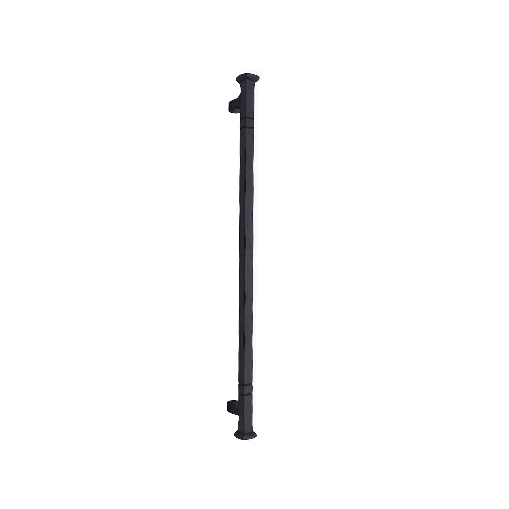 Jade Pull Handle Large Matt Black-Cabinet Handles-Yester Home