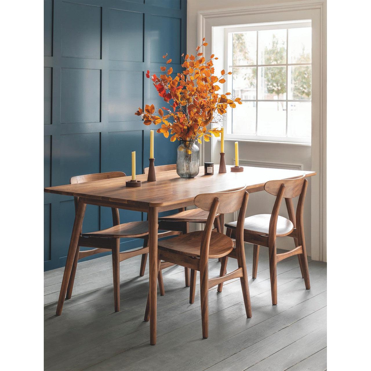 Kersoe Dining Table - Walnut-Dining Tables & Sets-Yester Home