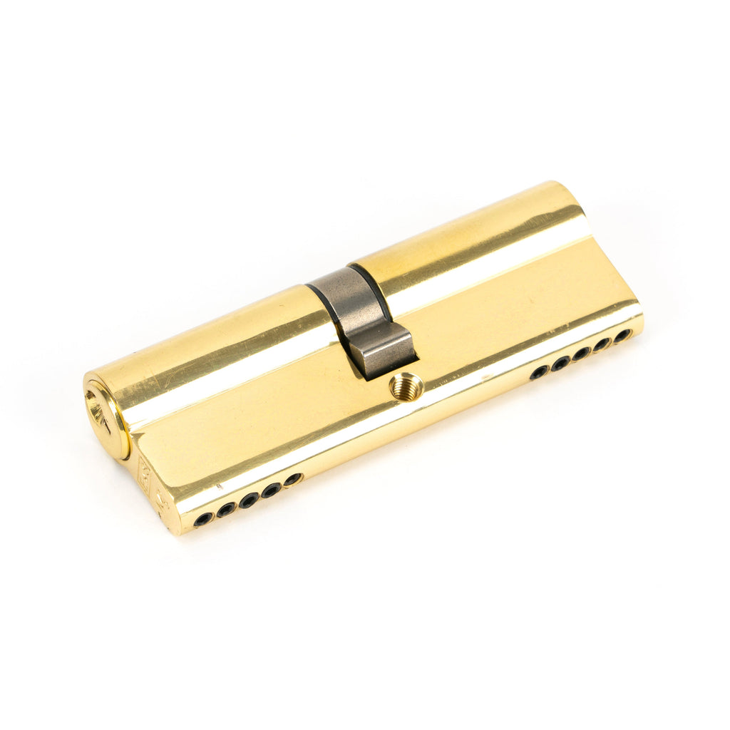 Lacquered Brass 45/45 5pin Euro Cylinder | From The Anvil-Euro Cylinders-Yester Home