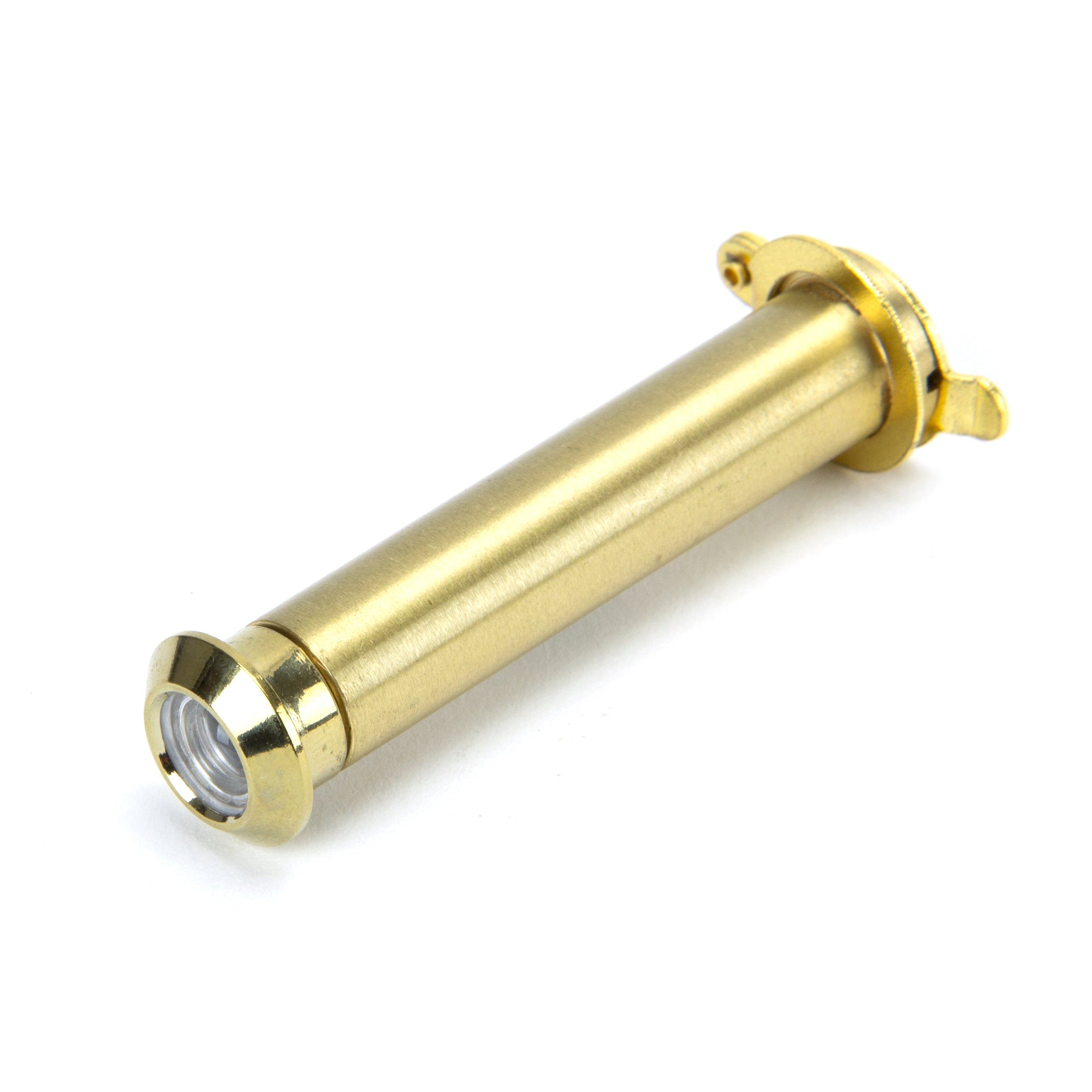Lacquered Brass Door Viewer 180° (55-75mm Door) | From The Anvil-Security-Yester Home