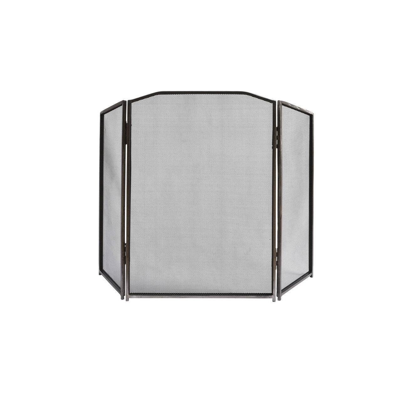 Latton Folding Firescreen | Antique Pewter - Fire Screens - Garden Trading - Yester Home