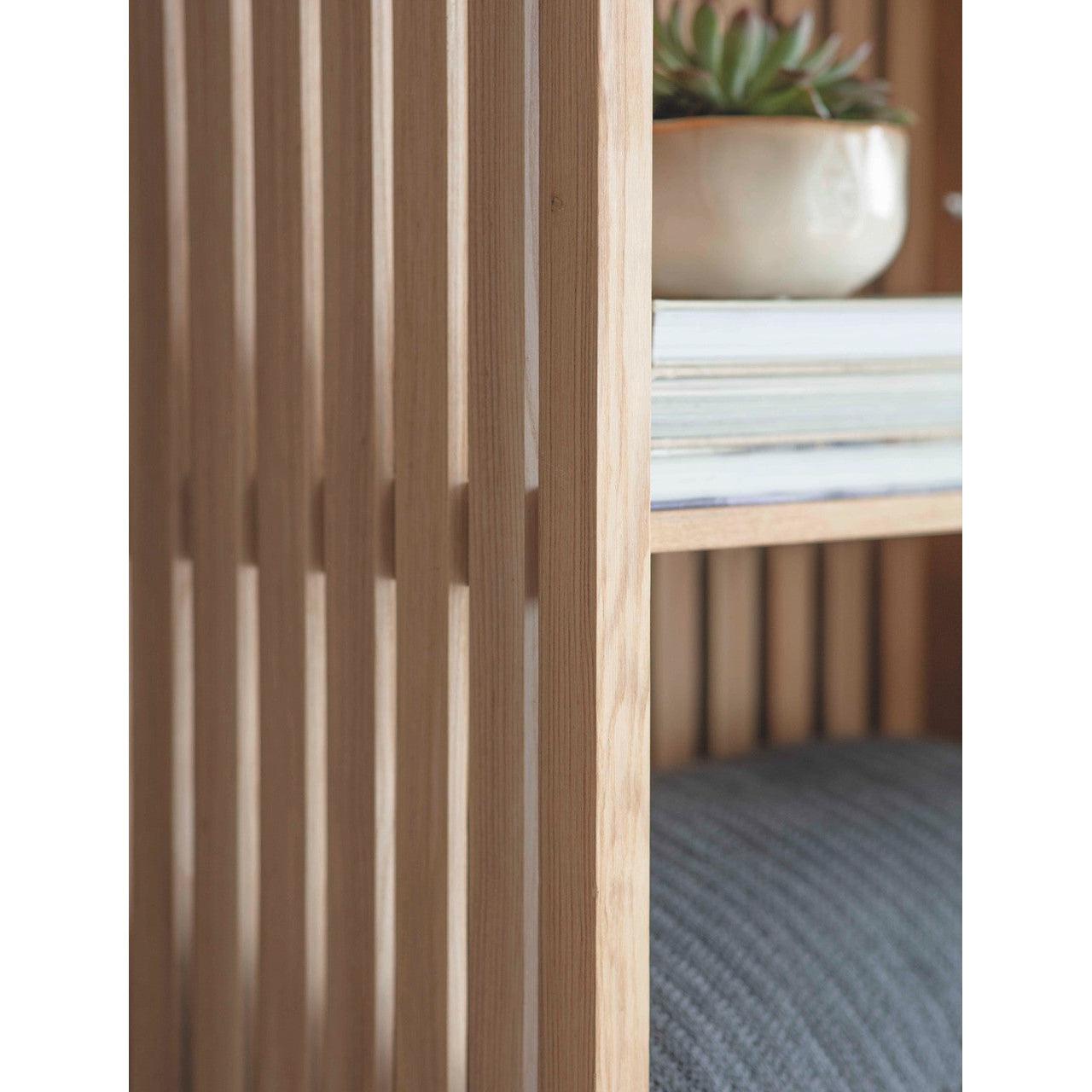 Linear Large Storage Unit - Ash-Consoles & Sideboards-Yester Home